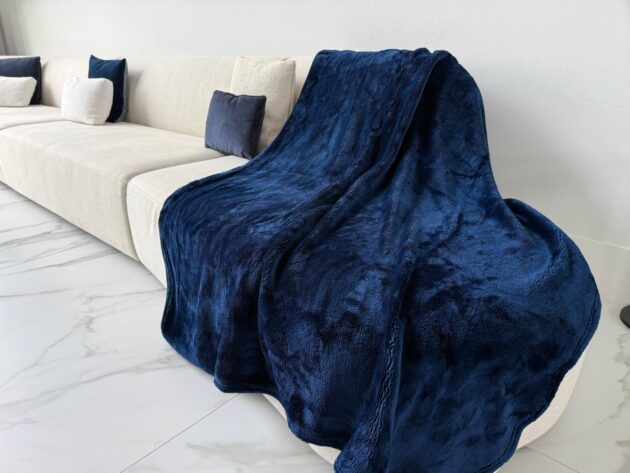 Stanzadeals Ultra-Soft Plush Blanket – Grey, 50x60 inches
