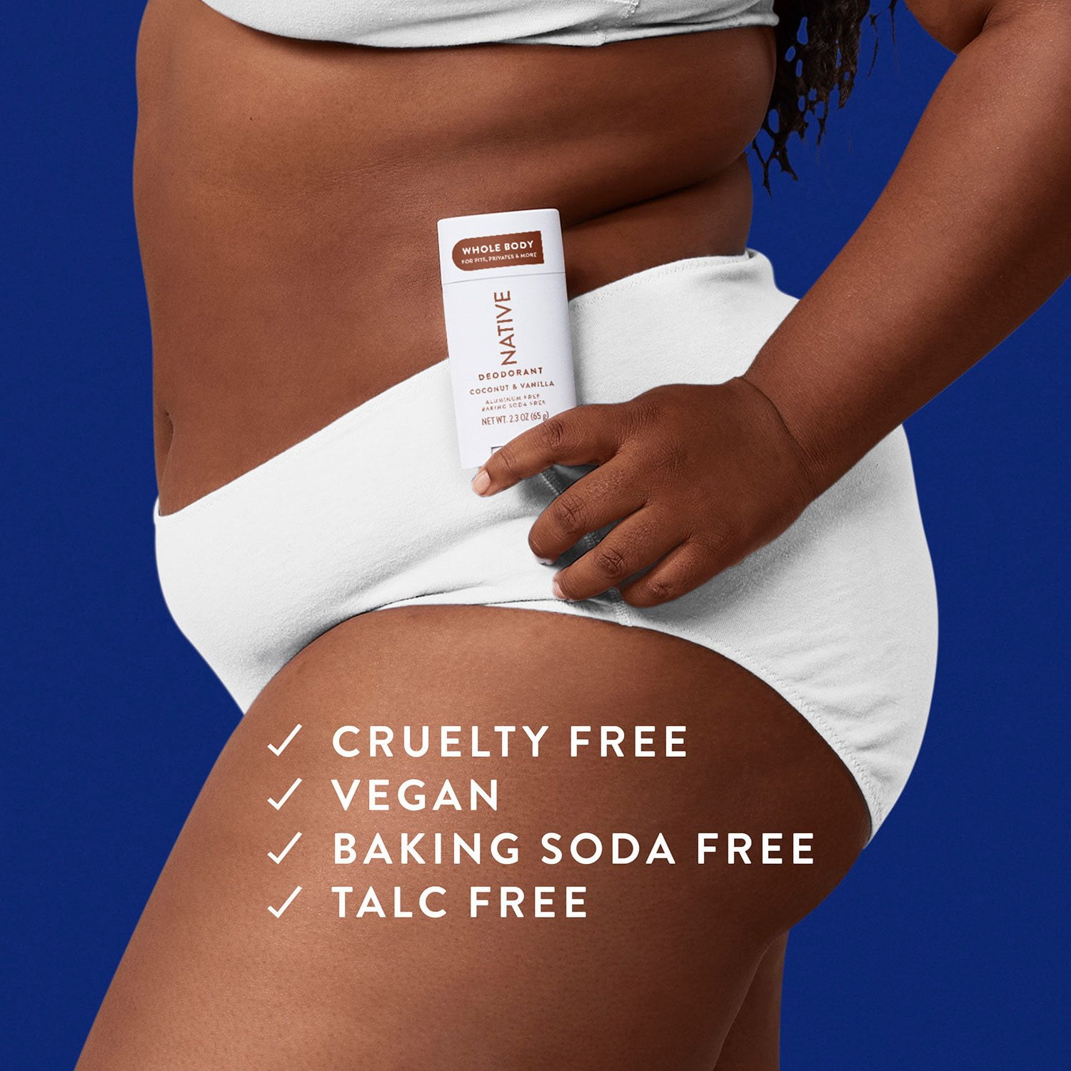 Native Whole Body Aluminum-Free Deodorant, Coconut & Vanilla, 2.3 oz., 3pk. - Image 6