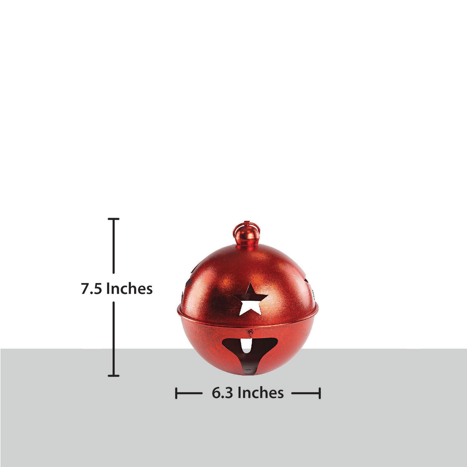 Member's Mark Jingle Bell Décor, Set of 3 - Image 4