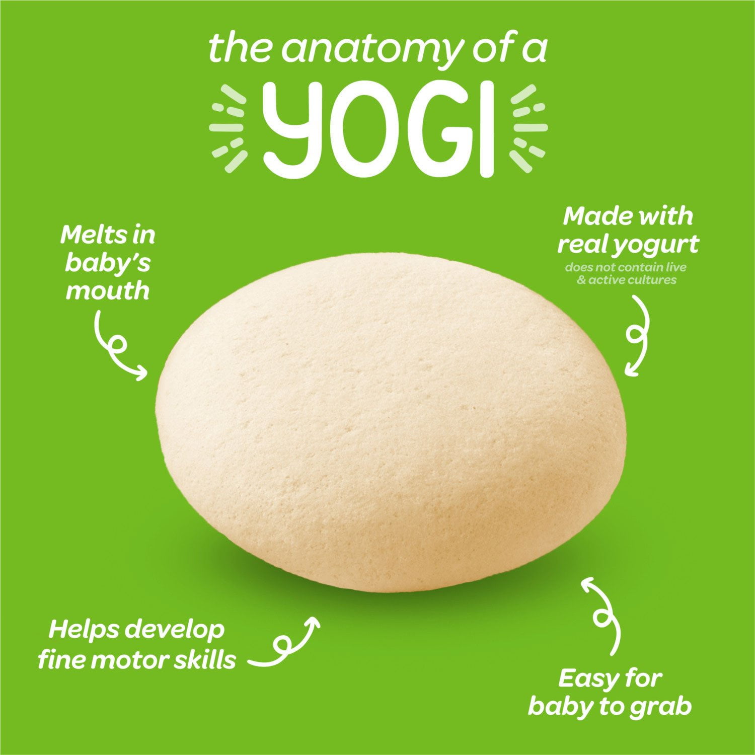 HappyBABY Organics Yogis Melts Variety Pack, 1 oz., 4ct. - Image 4