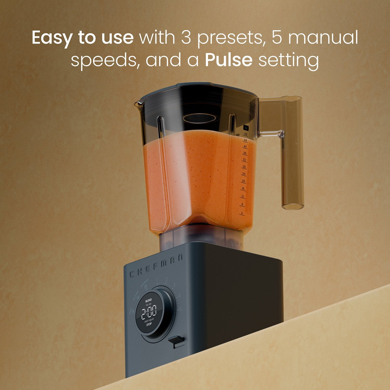 Chefman Obliterator Ice-Crushing Blender with Auto Blend Technology - Image 6