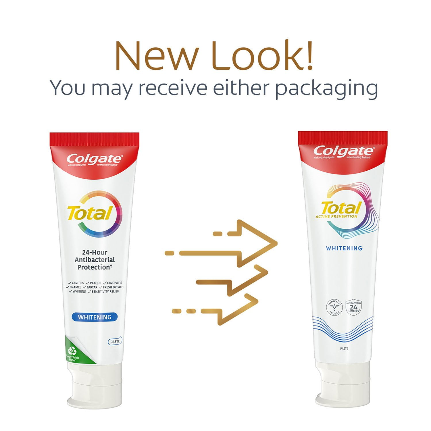 Colgate Total Whitening Toothpaste, 6 oz., 5 pk. - Image 3