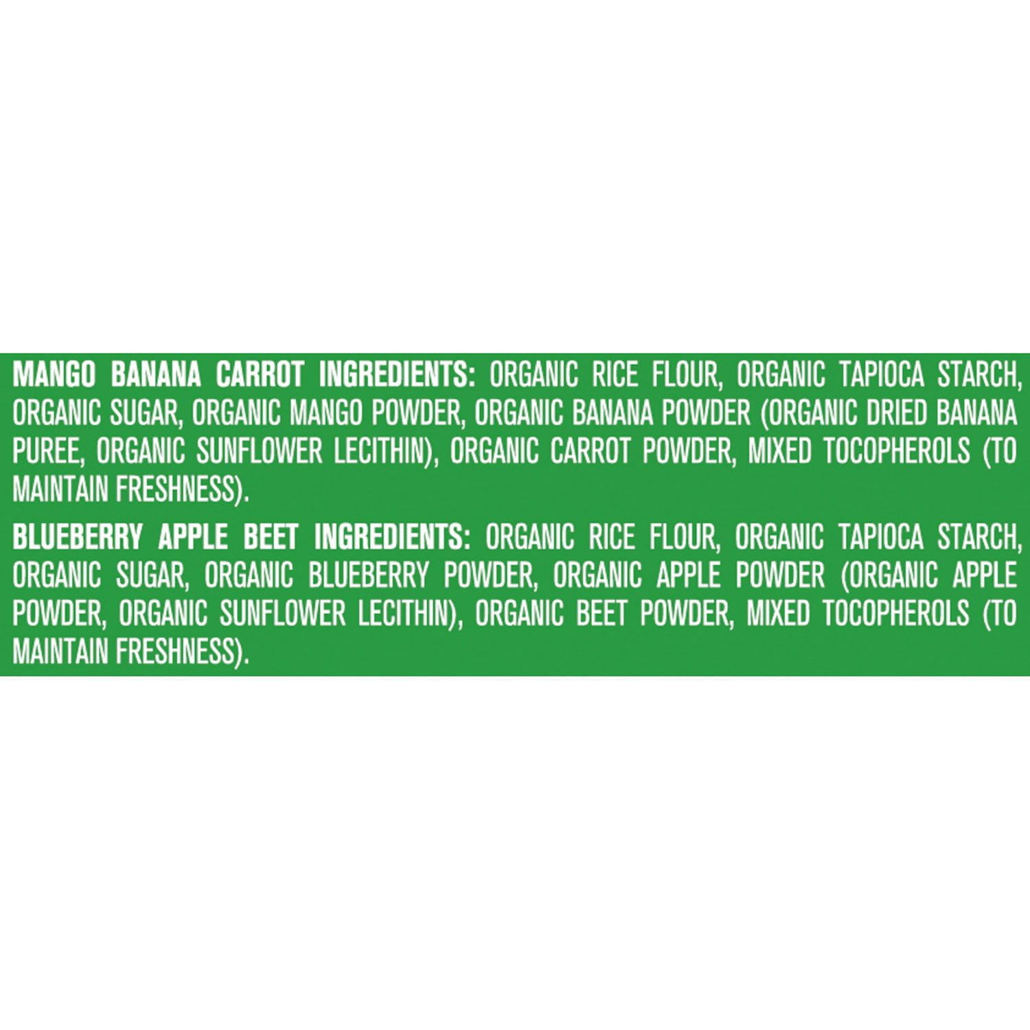 Gerber Organic Teething Wafers Variety Pack, 36 ct. - Image 3