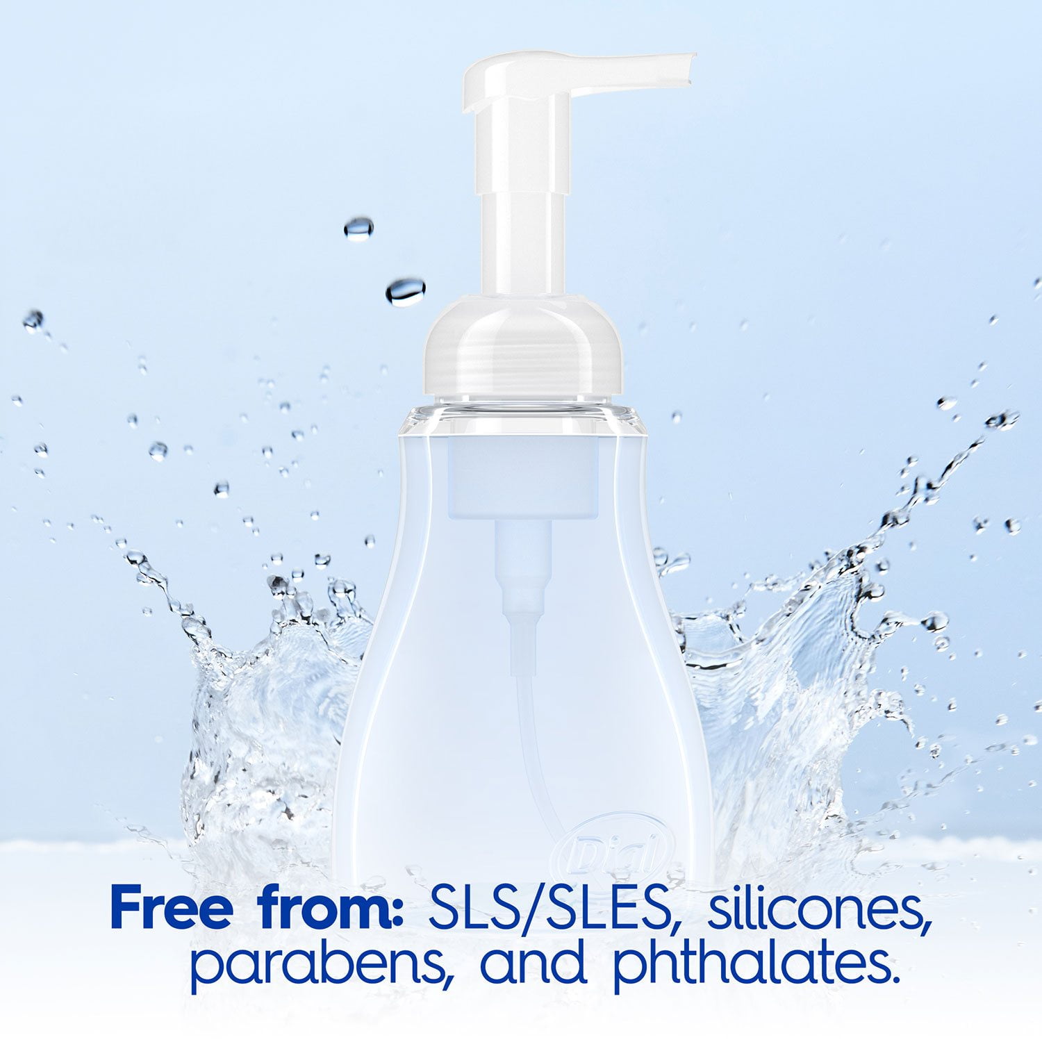 Dial Antibacterial Foaming Hand Soap, Spring Water, 7.5 fl. oz., 4 pk. - Image 6