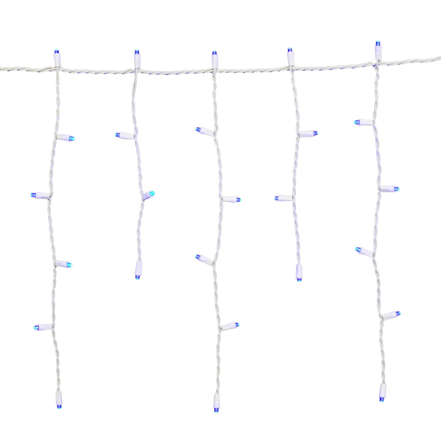 Member's Mark 300ct LED Icicle Lights, 18' Lighted Length - Image 3