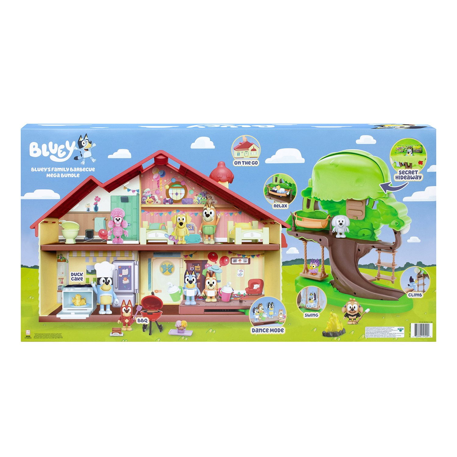 Bluey's Family Barbecue Home Mega Playset - Image 2