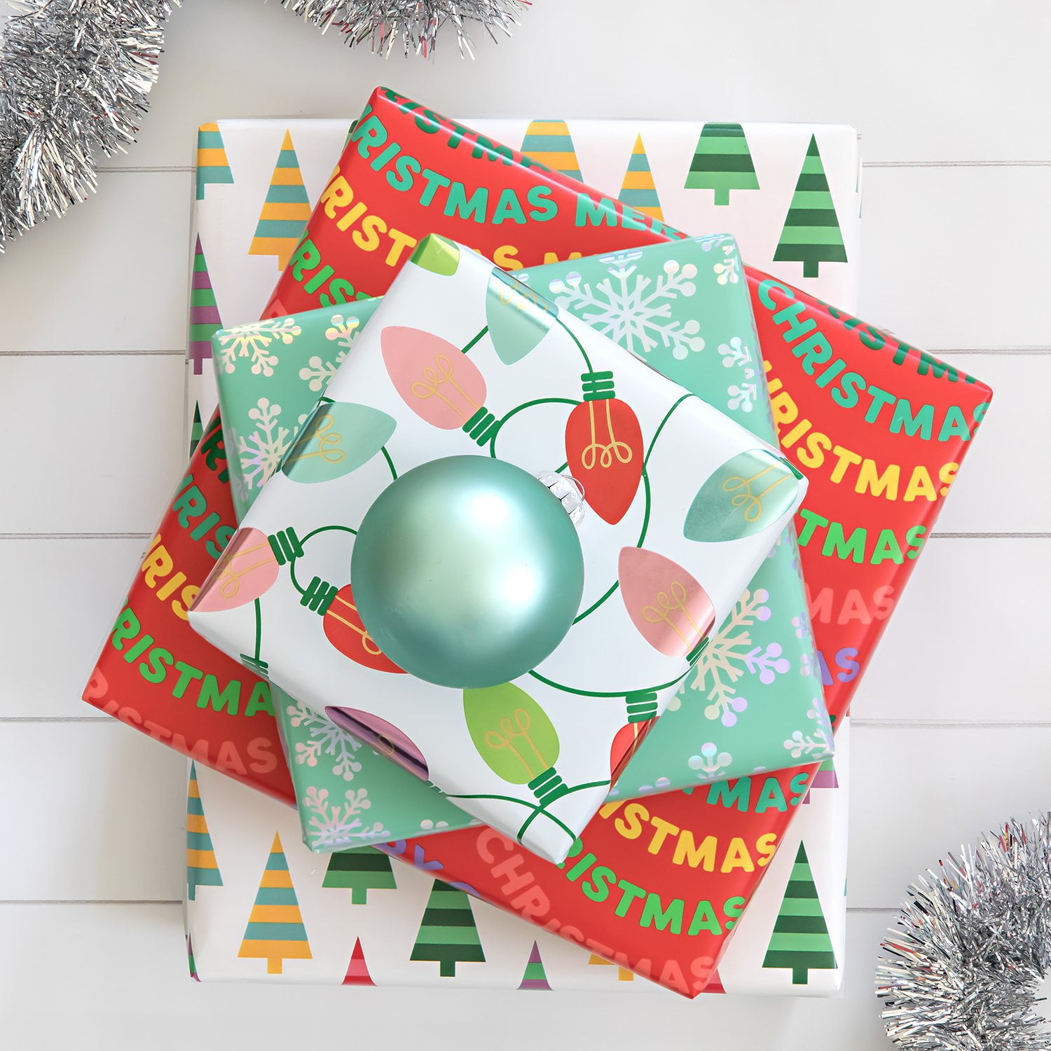 Member's Mark Holiday Multi-Roll Wrapping Paper, 4 pk. - Image 2