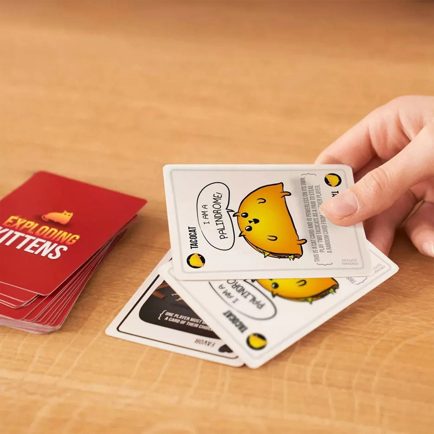 Exploding Kittens® & Happy Salmon® Grab & Game Edition Card Games Bundle - Image 6