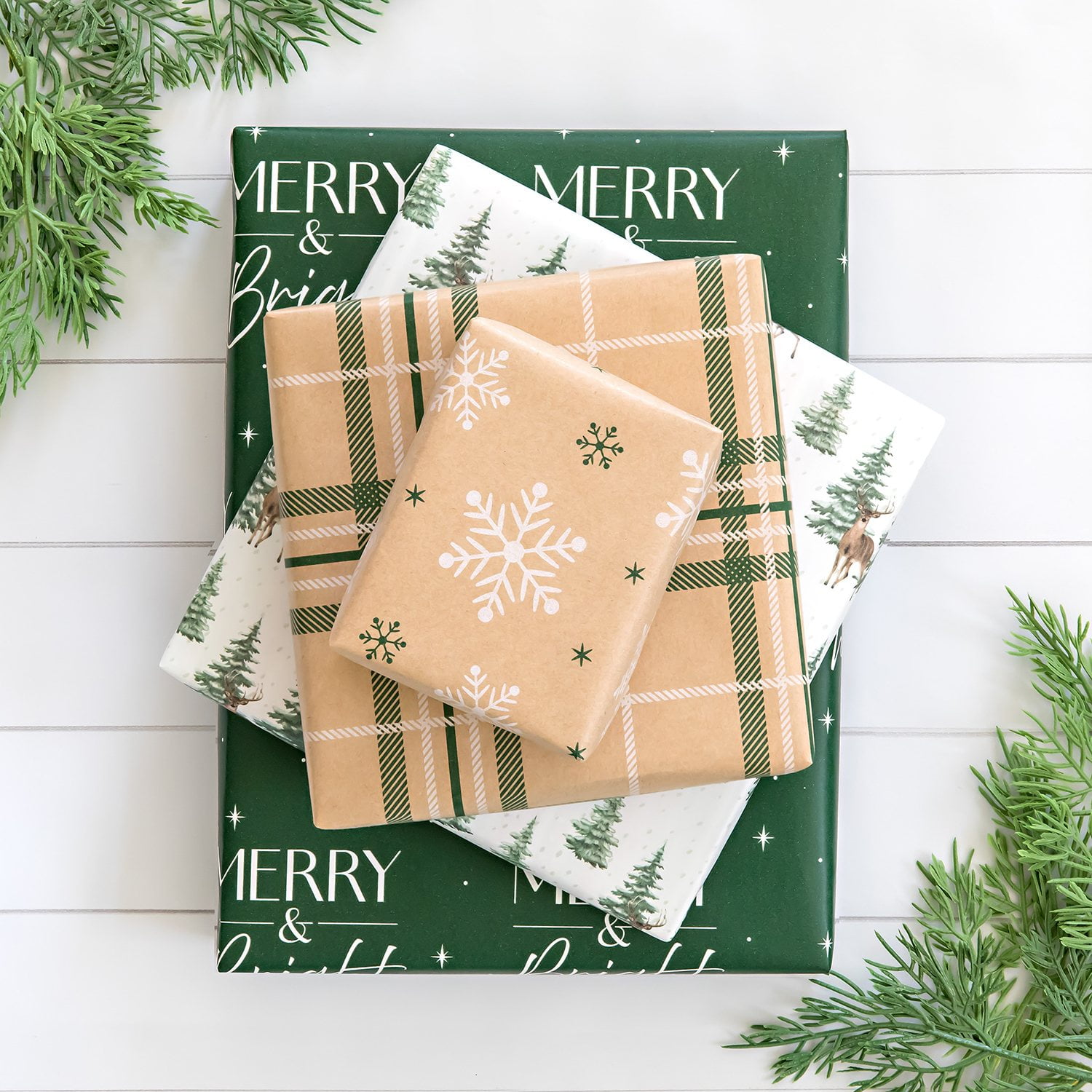 Member's Mark Holiday Multi-Roll Wrapping Paper, 4 pk. - Image 2