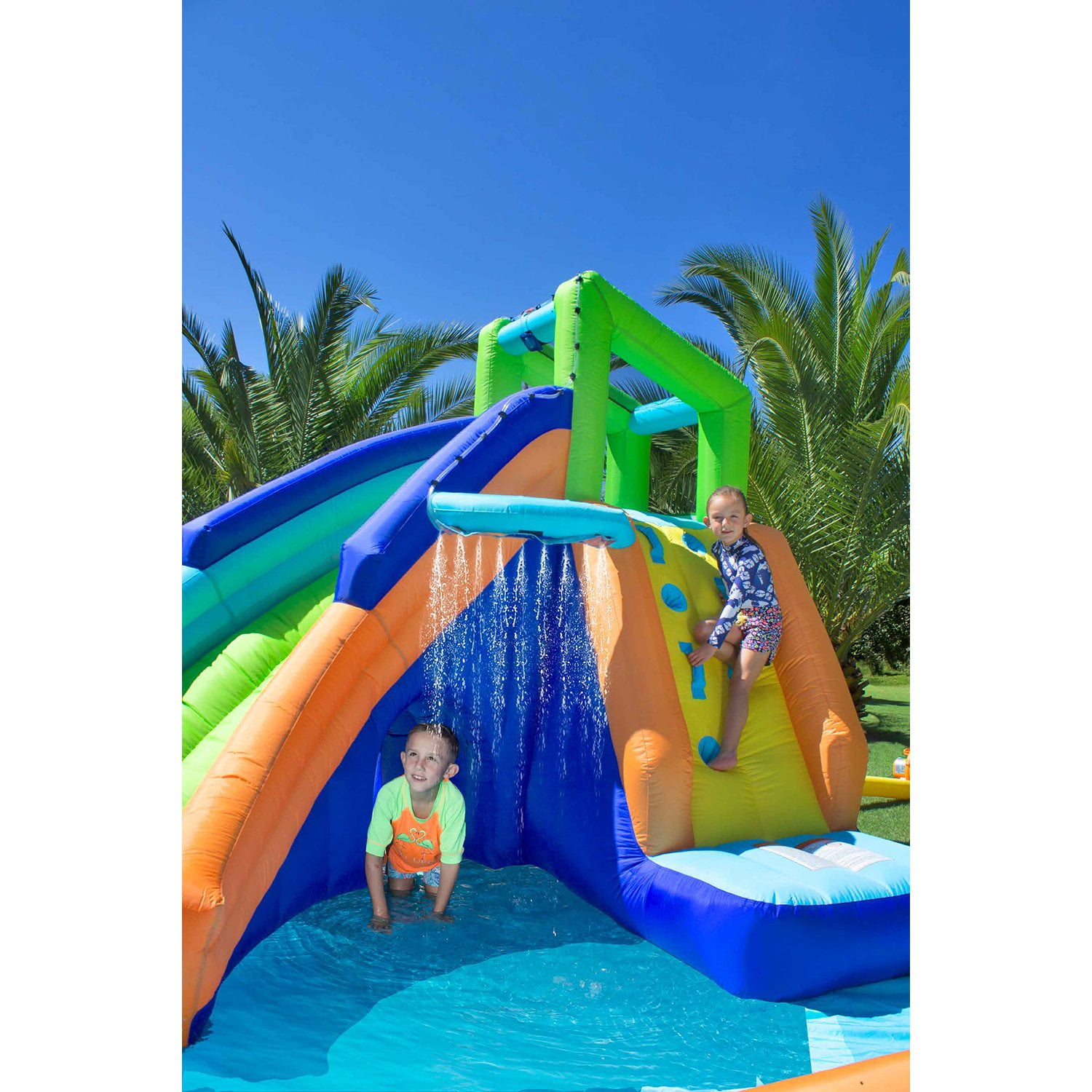 My 1st Water Slide Splash and Slide with Tunnel and Water Arch - Image 3