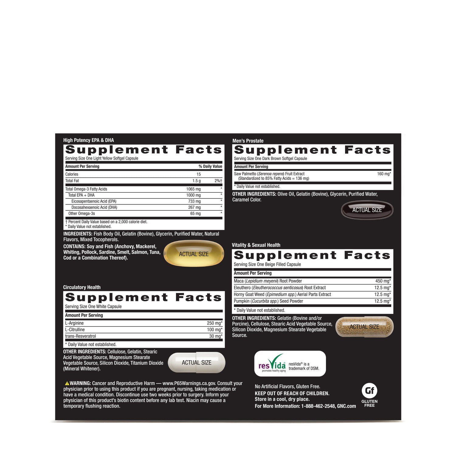 GNC Mega Men Performance and Vitality Vitapak Program, 30 ct. - Image 6