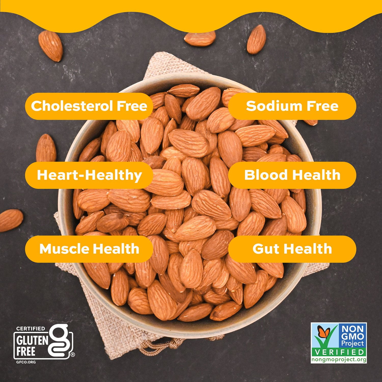 Member's Mark Natural Whole Almonds, 3 lbs. - Image 6