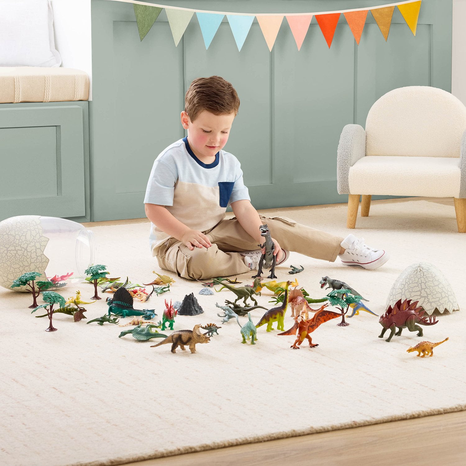 Member's Mark Dino Egg Bucket, 60 pc. - Image 2