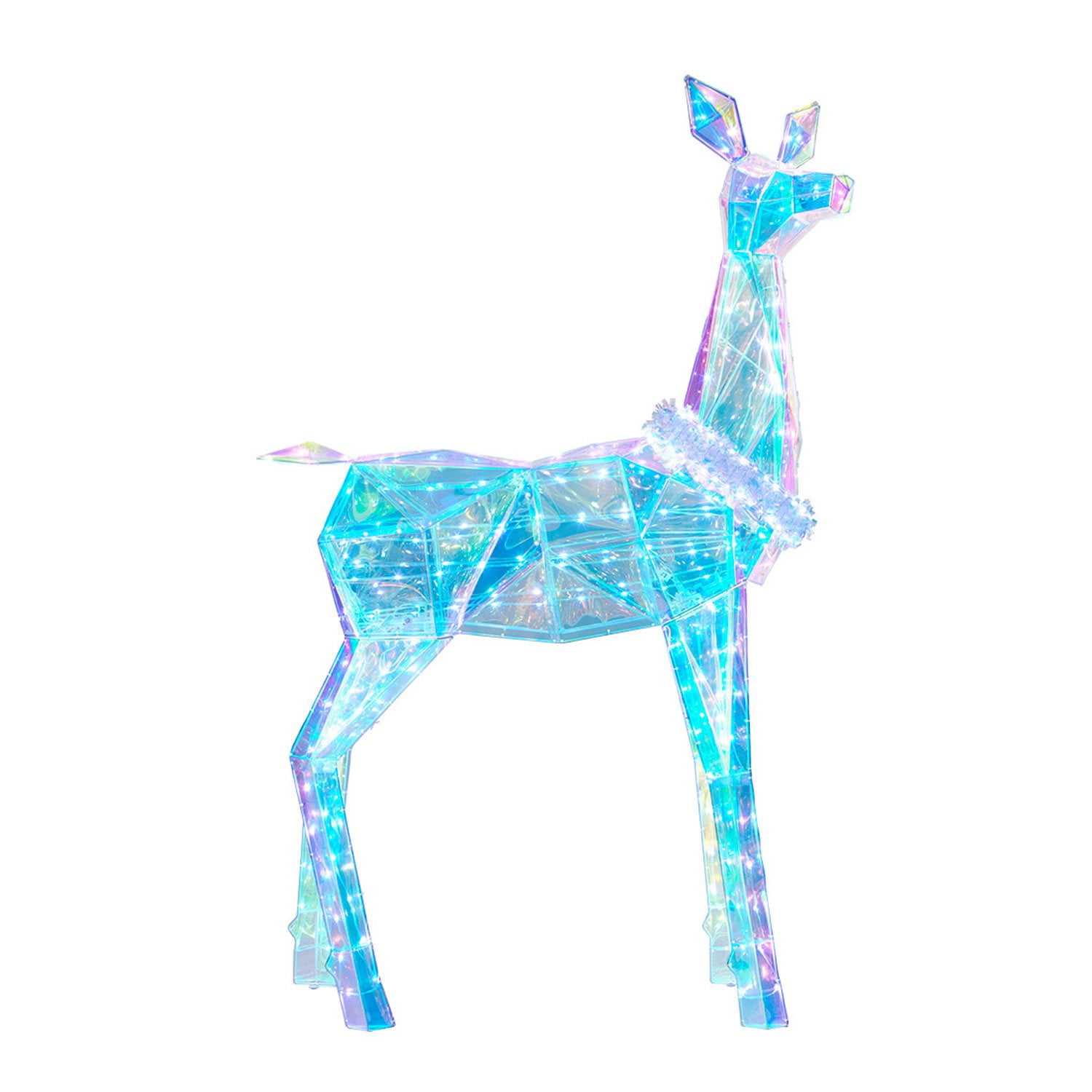 Member's Mark Pre-Lit Prismatic Deer Family, Set of 3 - Image 4