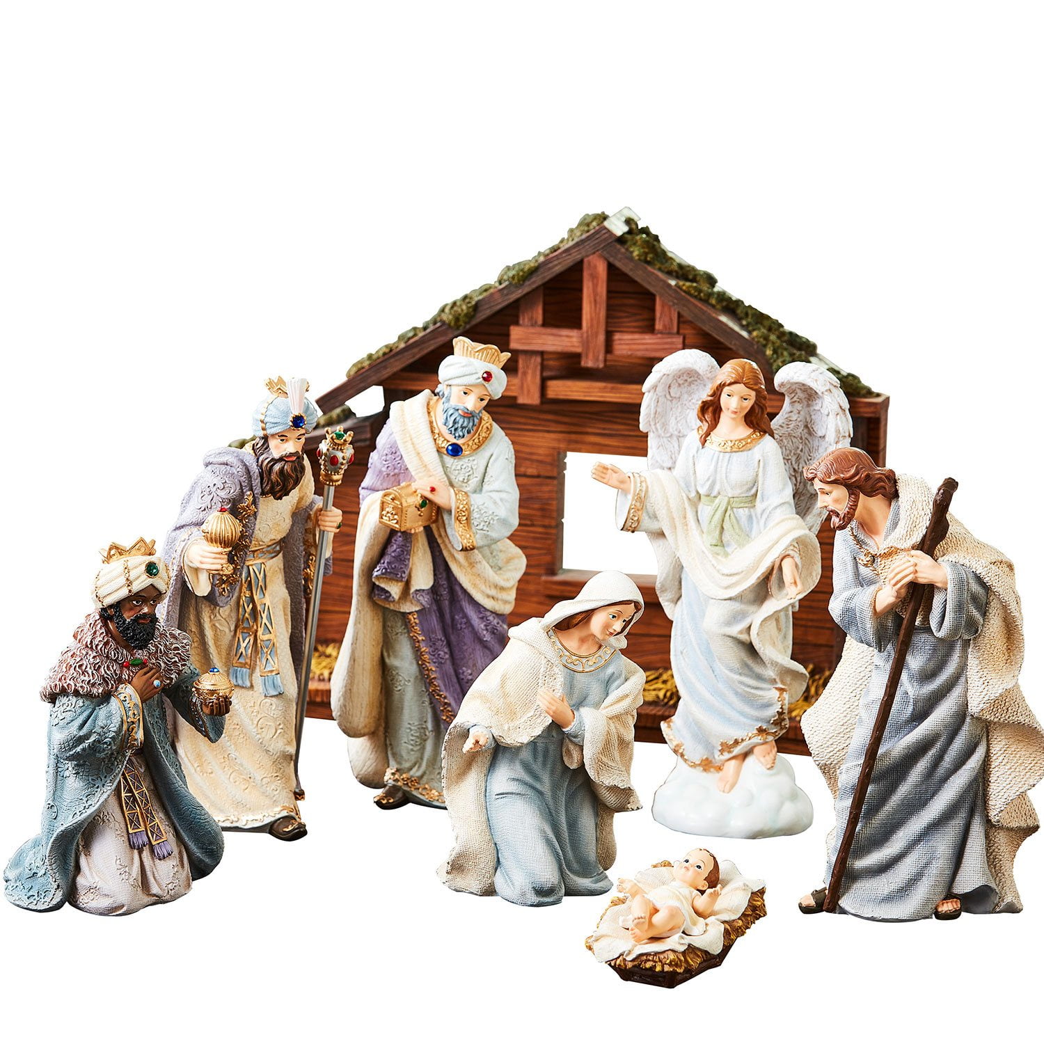 Member's Mark Nativity Set, 9 pcs. - Image 2