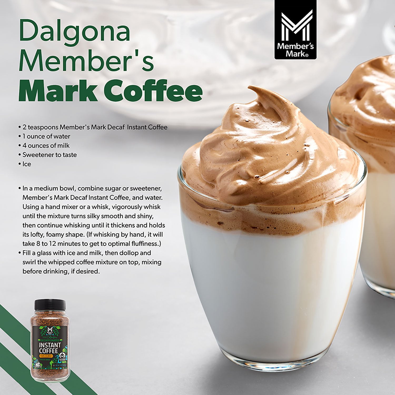 Member's Mark Colombian Decaffeinated Instant Coffee, 12 oz. - Image 4