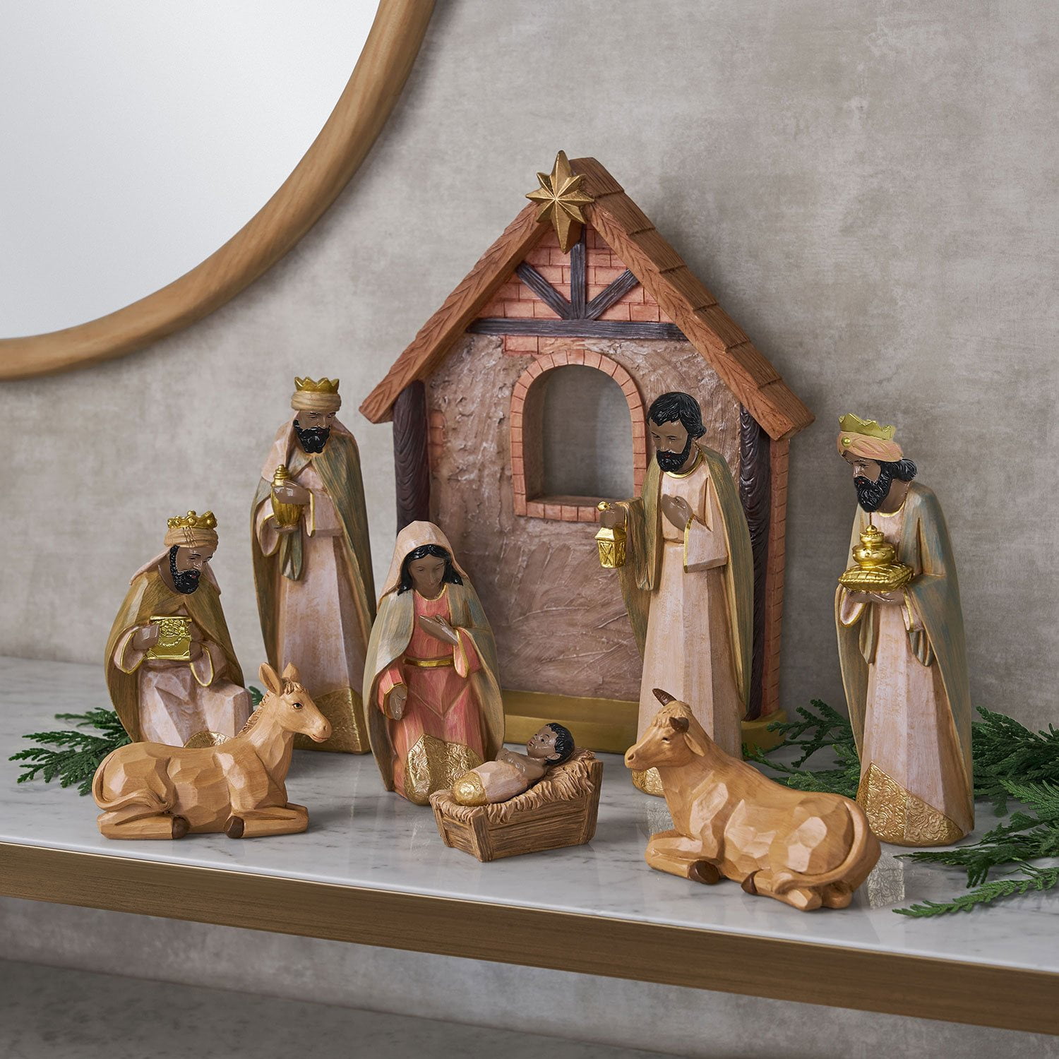Member’s Mark Nativity Set, 10pc.