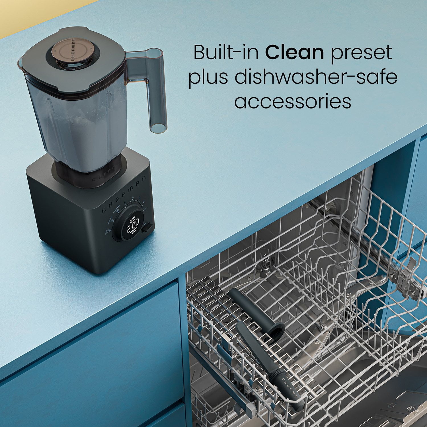 Chefman Obliterator Ice-Crushing Blender with Auto Blend Technology - Image 7