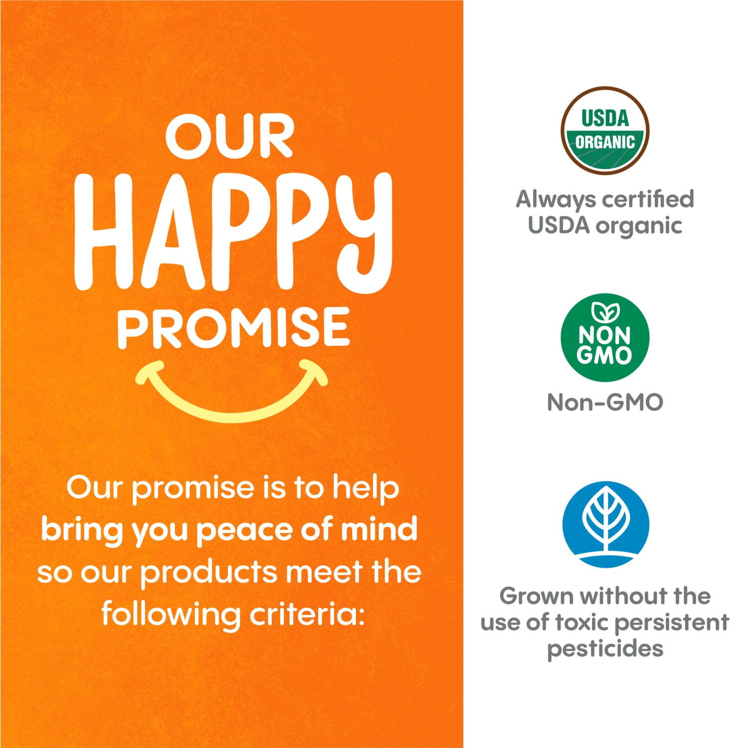 HappyBABY Organics Yogis Melts Variety Pack, 1 oz., 4ct. - Image 3