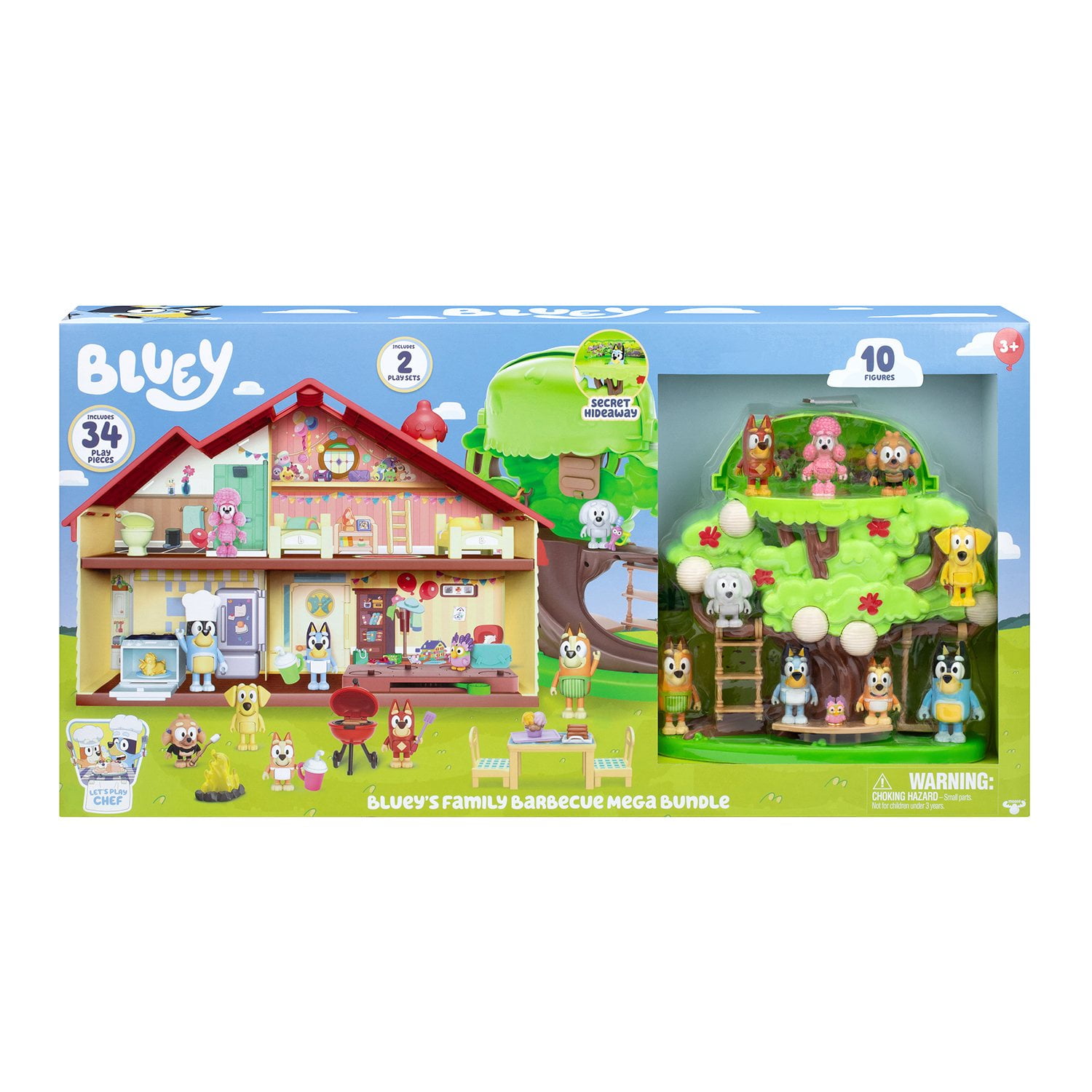 Bluey's Family Barbecue Home Mega Playset - Image 3