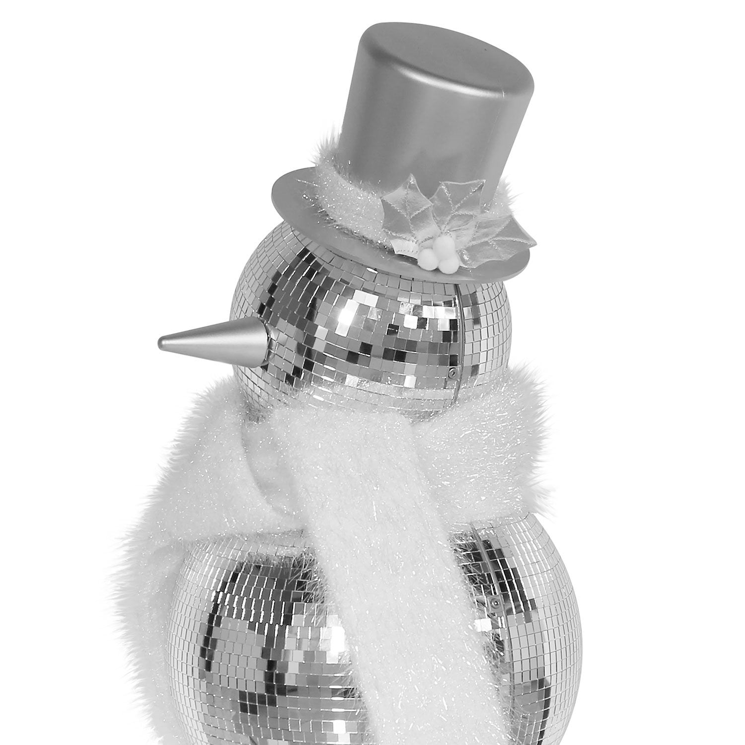 Member's Mark 36" Mirror Disco Snowman - Image 4