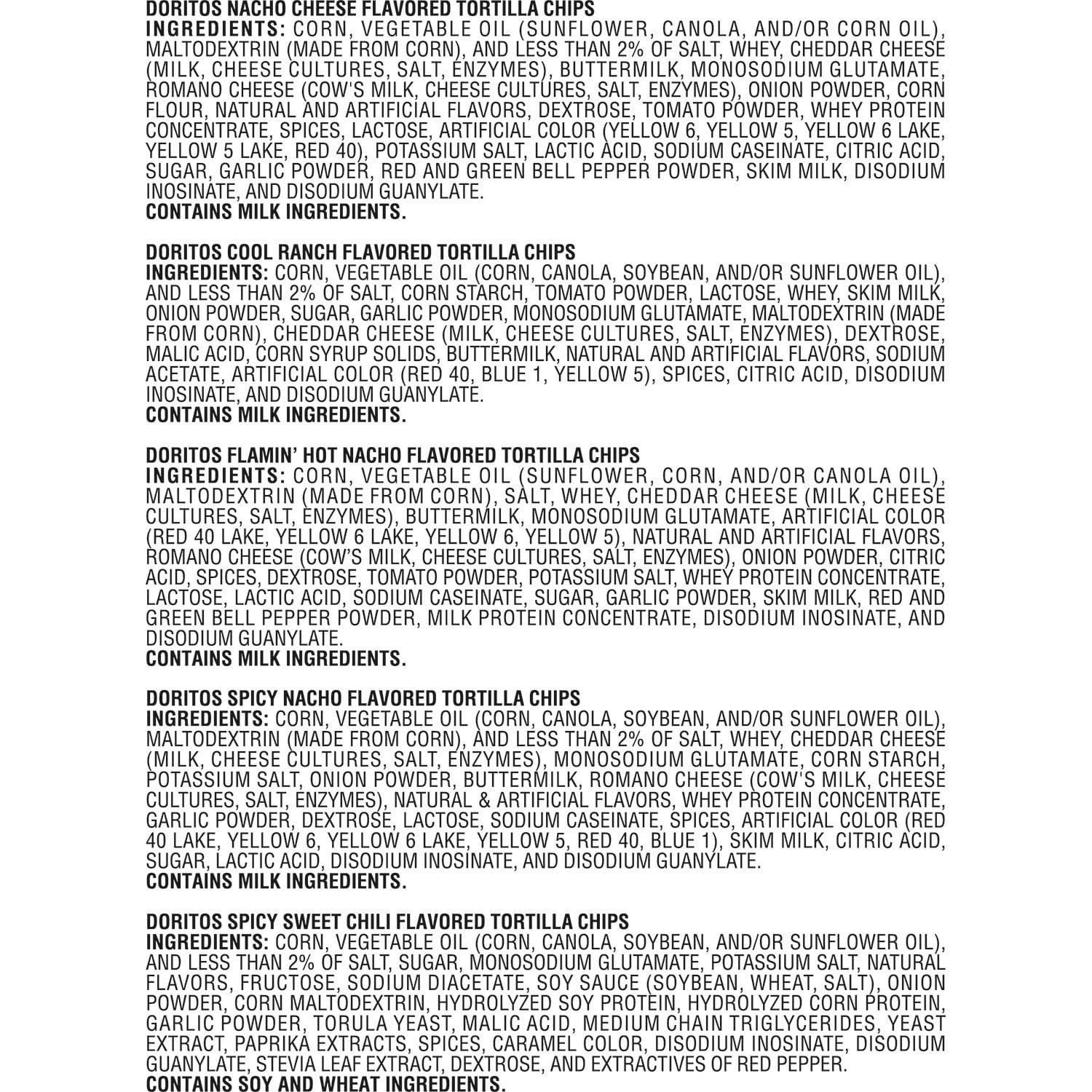 Doritos Mix Variety Pack Tortilla Chips, 30 pk. - Image 3