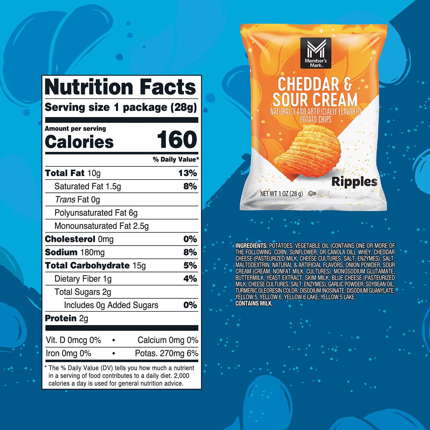 Member's Mark Variety Pack Potato Chips, 1 oz., 42 pk. - Image 5