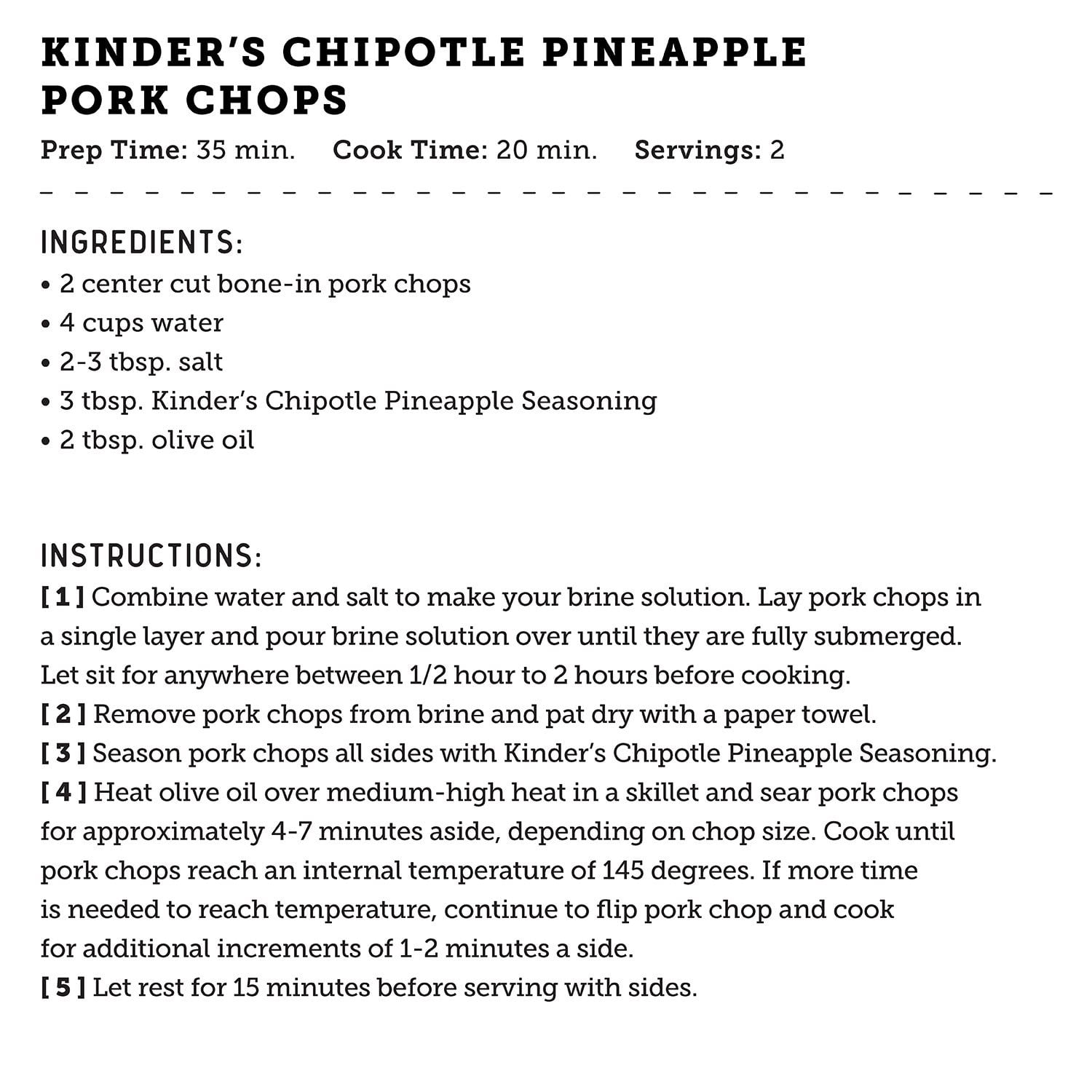 Kinder's Chipotle Pineapple Seasoning, 9 oz. - Image 5