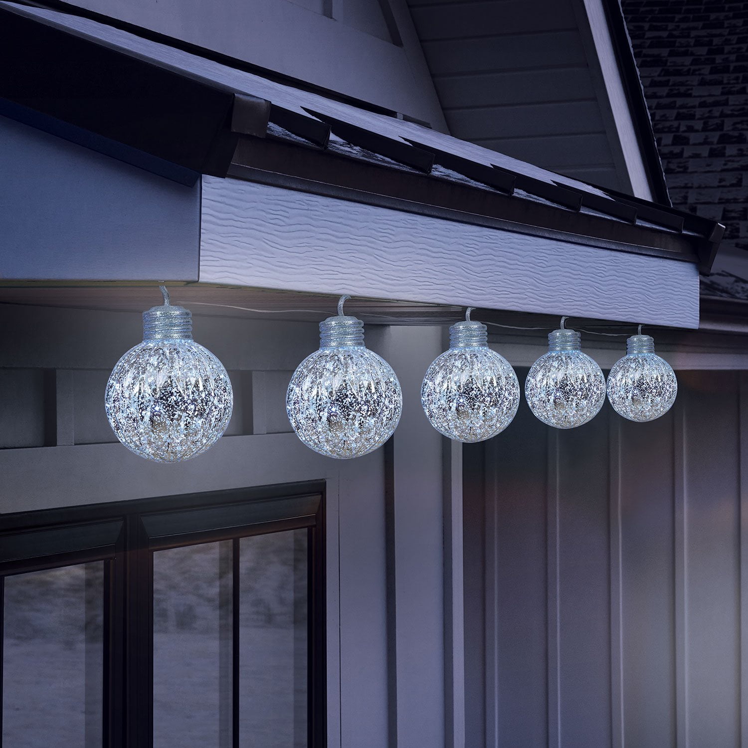 Member's Mark 5ct Jumbo Mercury Ornament LED Lights