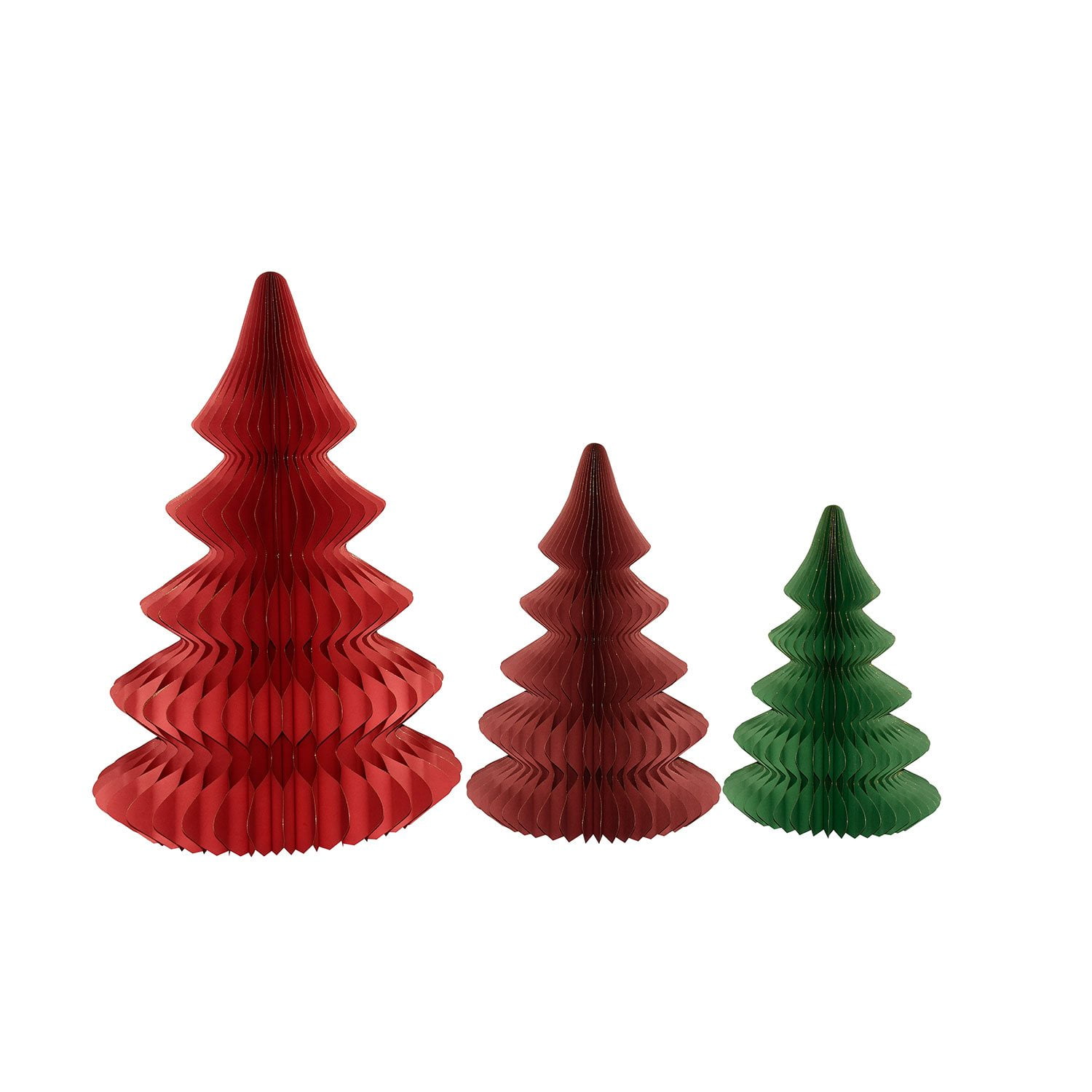Member's Mark Paper Honeycomb Tree, Set of 3 - Image 2