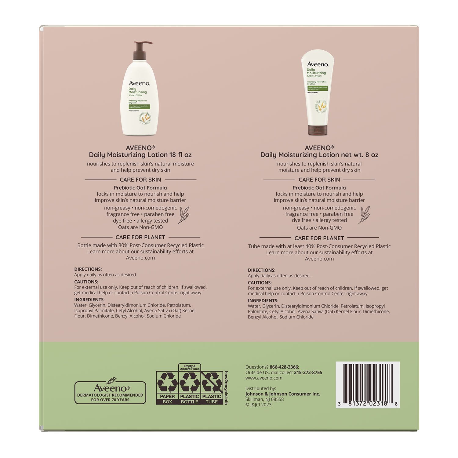 Aveeno Daily Moisturizing Body Lotion Set - Image 5