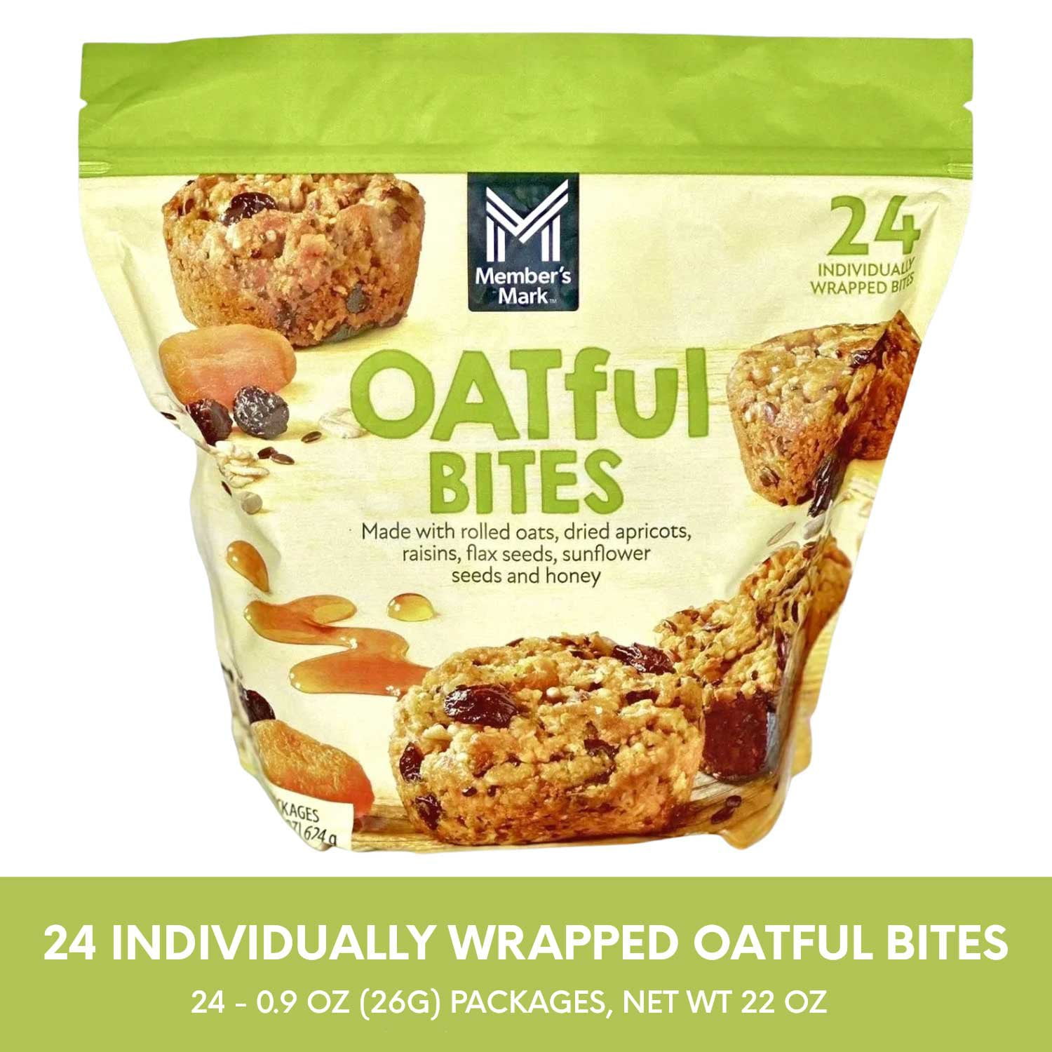 Member's Mark OATful Bites, 0.9 oz., 24 pk. - Image 3