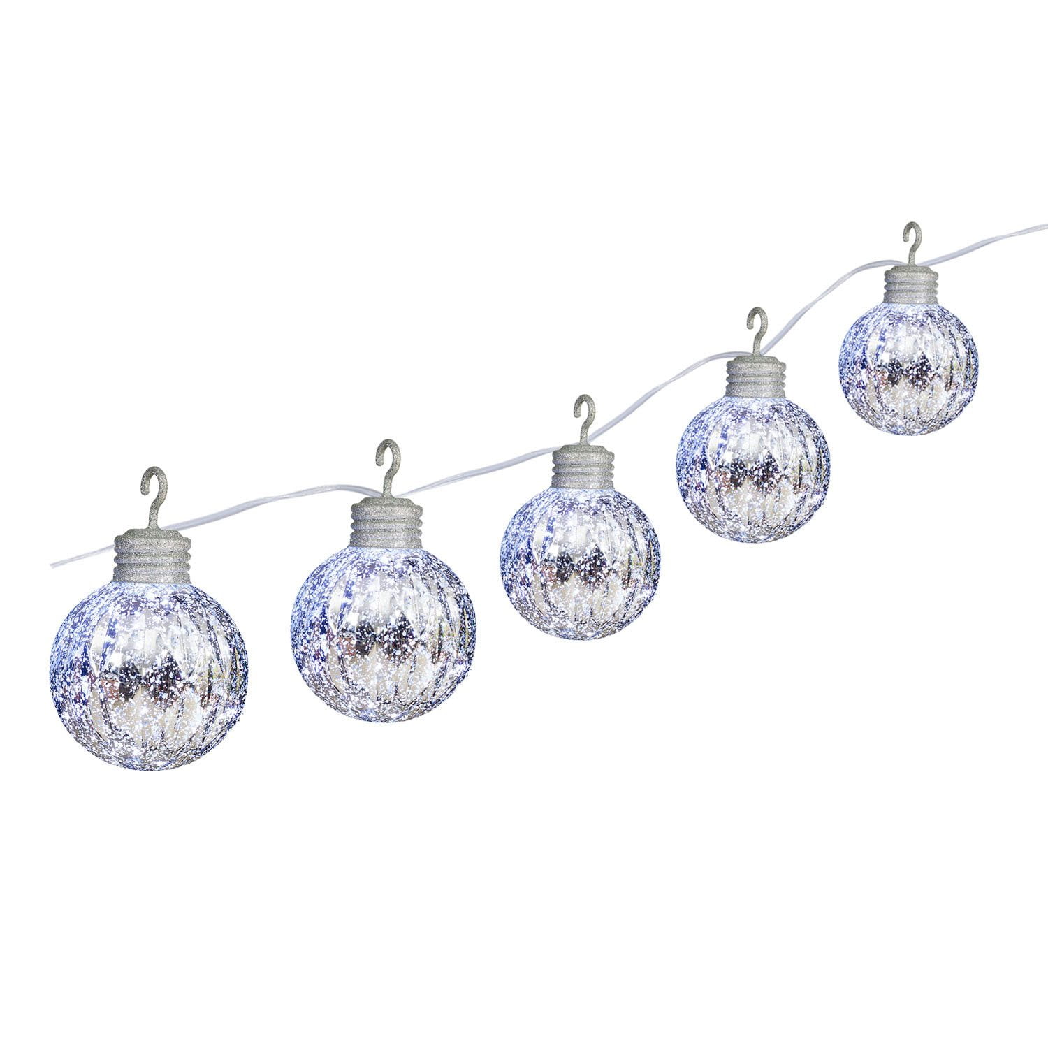 Member's Mark 5ct Jumbo Mercury Ornament LED Lights - Image 2