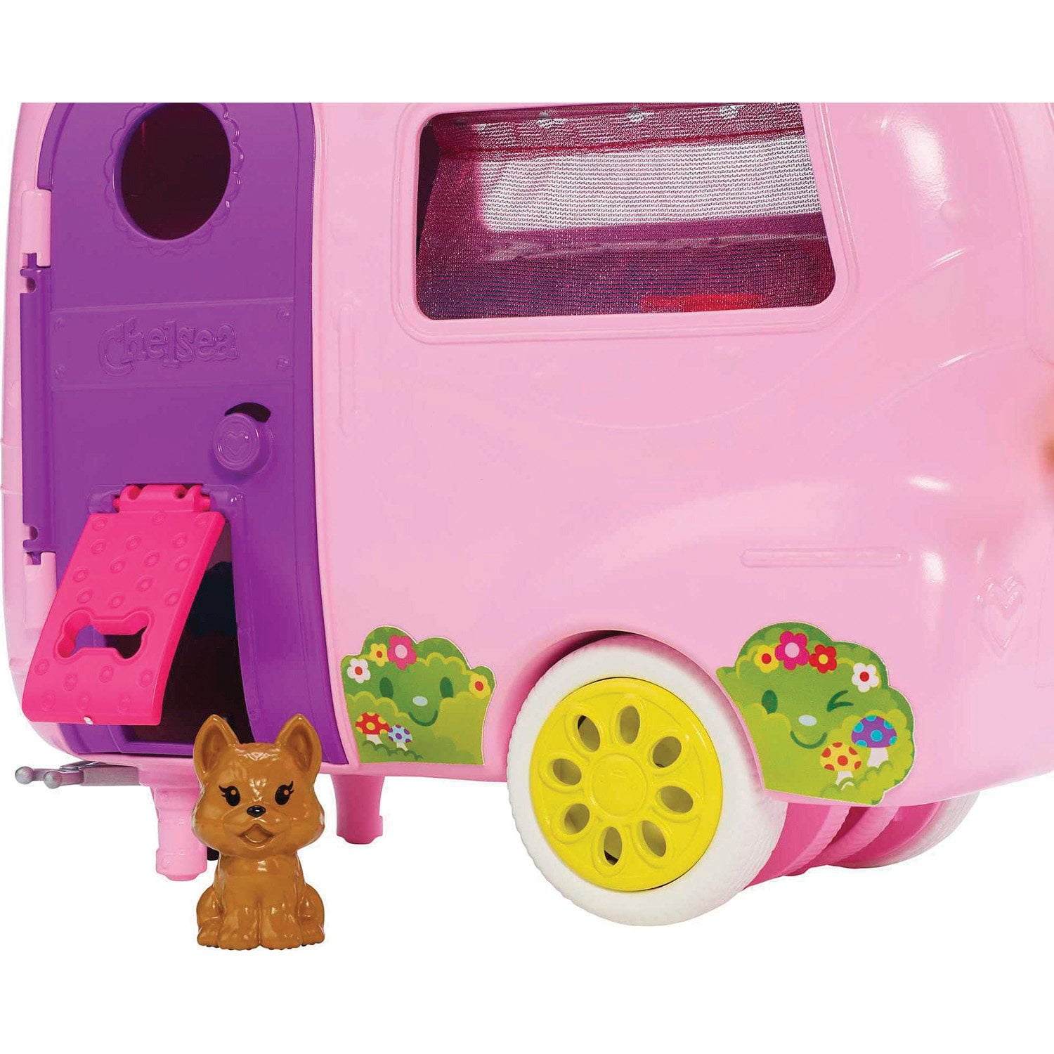 Barbie Camper Playset with Chelsea Doll, Toy Car & Accessories - Image 4