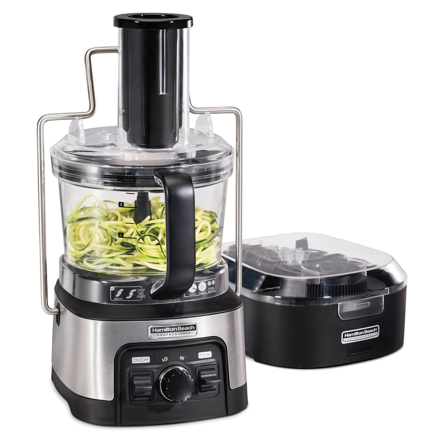 Hamilton Beach Professional 12-Cup Food Processor with Blade Attachments