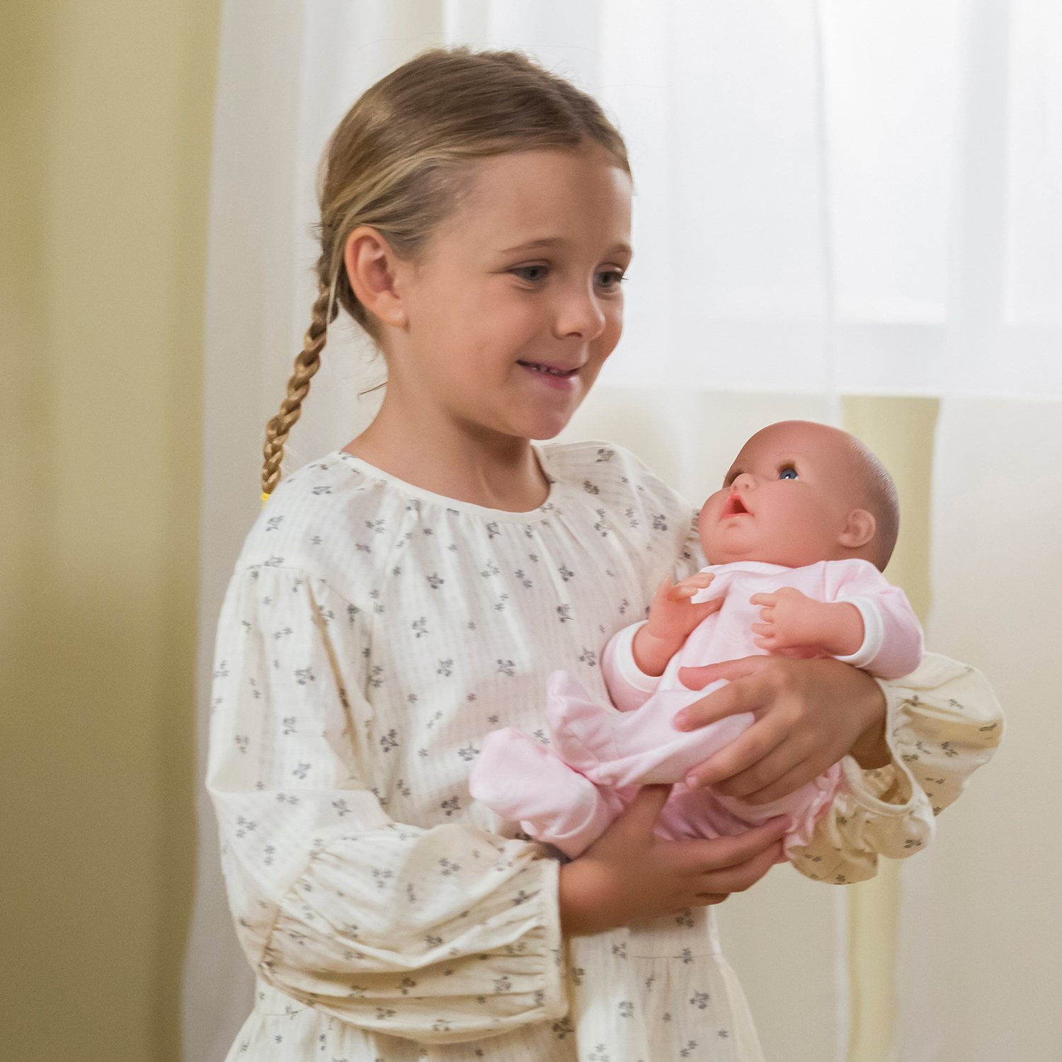 Member's Mark Purely Perfect 15.5” Soft Weighted Baby Doll - Image 6