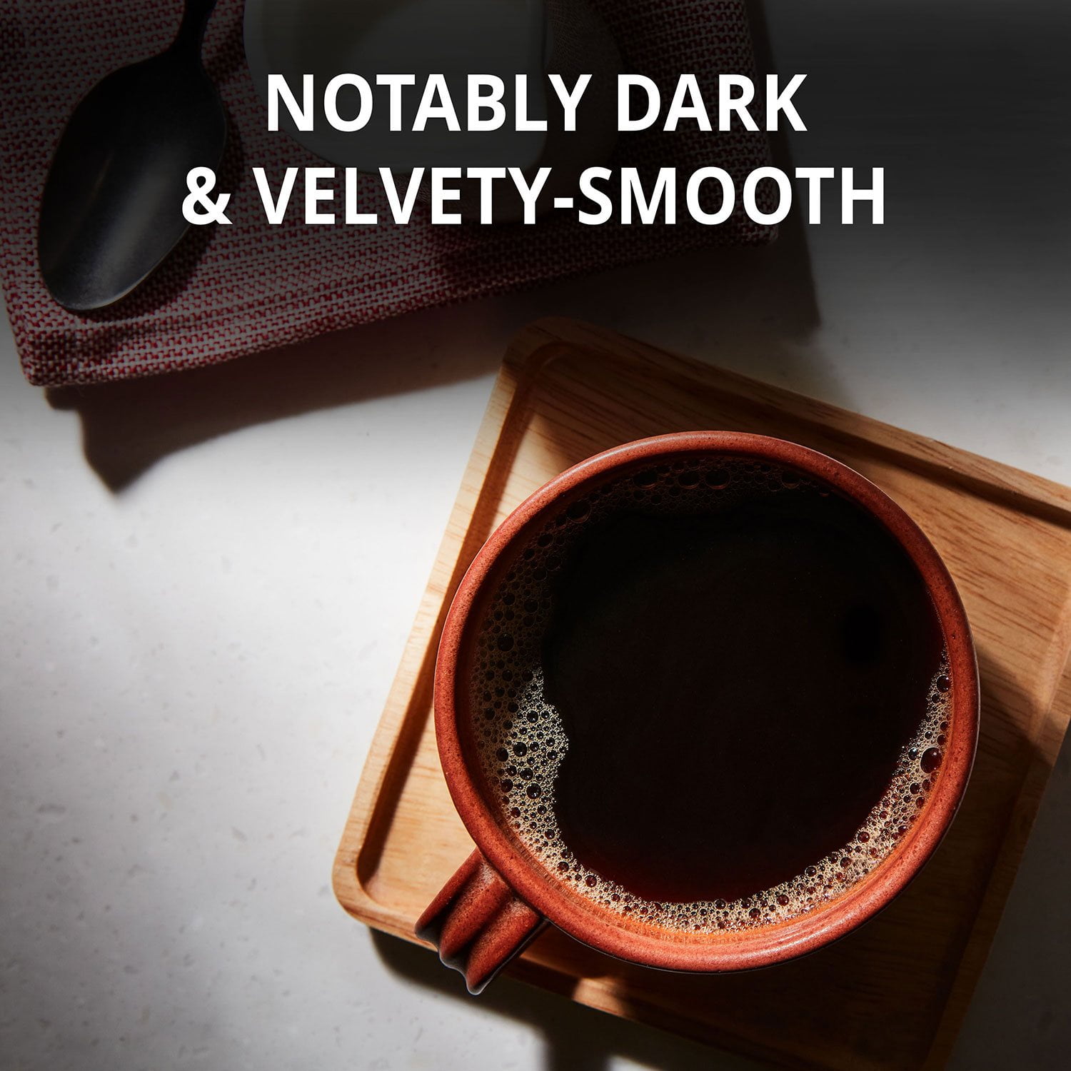 Folgers Dark Roast Ground Coffee, Black Silk, 40.3 oz. - Image 5