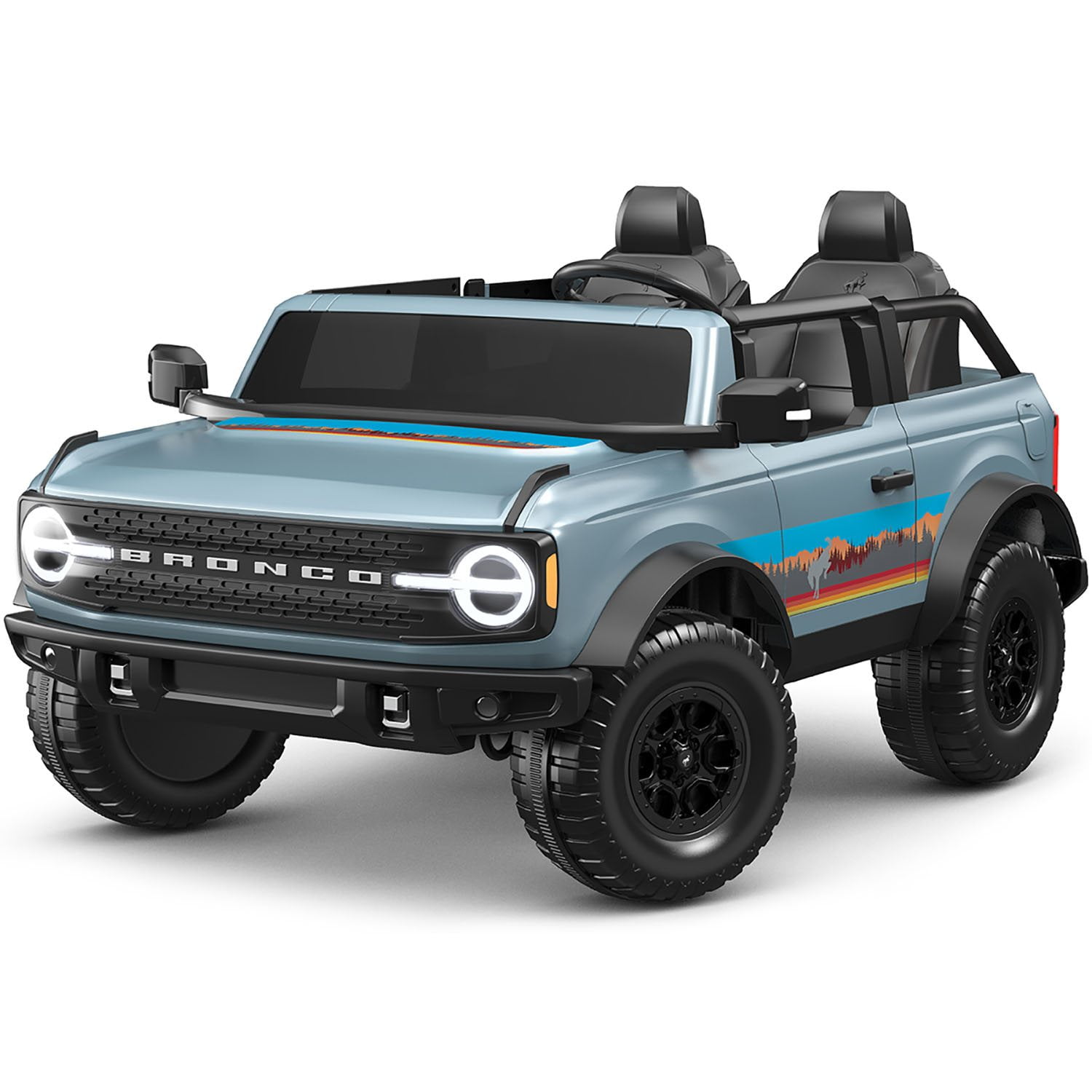 Kid Trax Ford Bronco 24V Two Seater Powered Ride-On