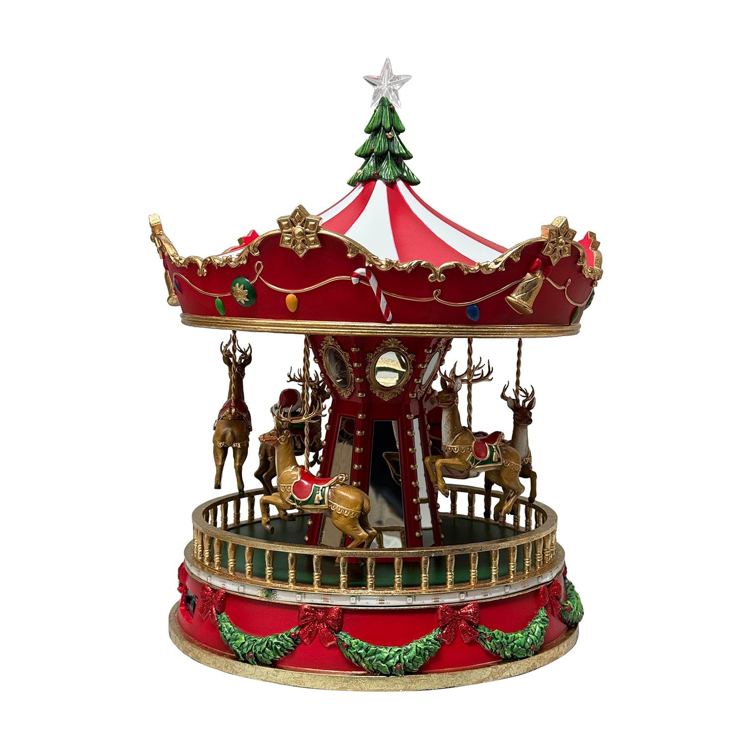 Member's Mark 15" Pre-Lit Musical Carousel - Image 3