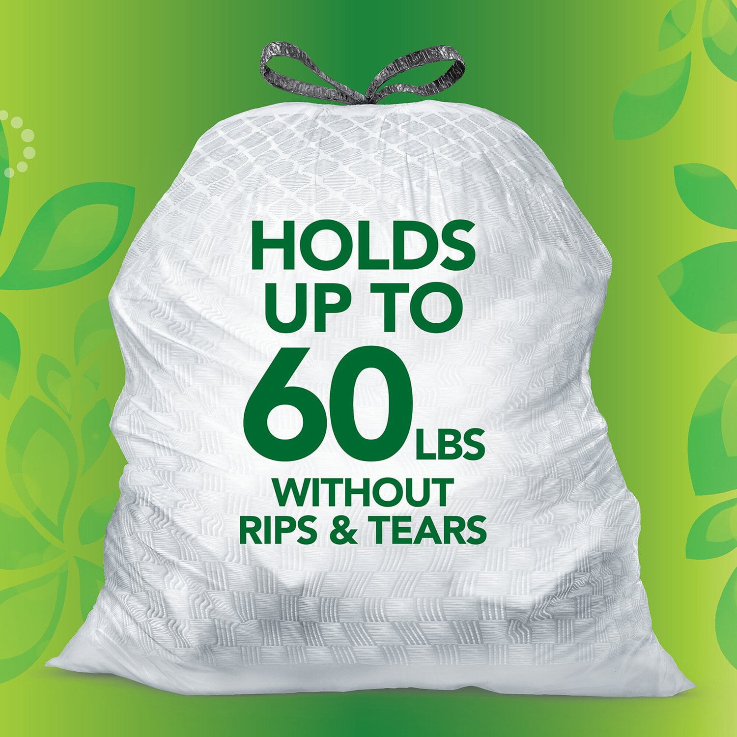 Glad ForceFlex 13-Gallon Kitchen Trash Bags, Gain Original Scent + Febreze, 160 ct. - Image 7