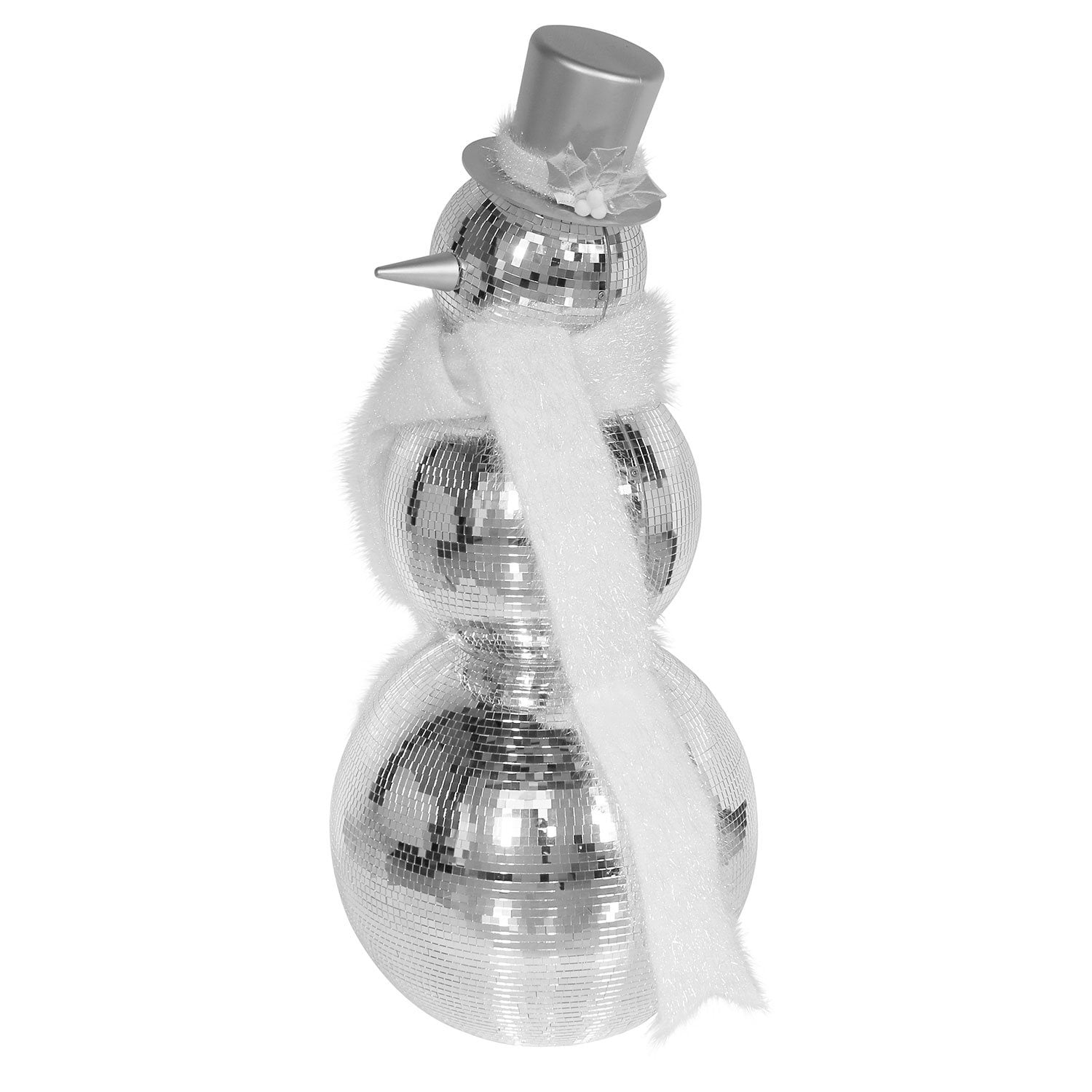 Member's Mark 36" Mirror Disco Snowman - Image 3
