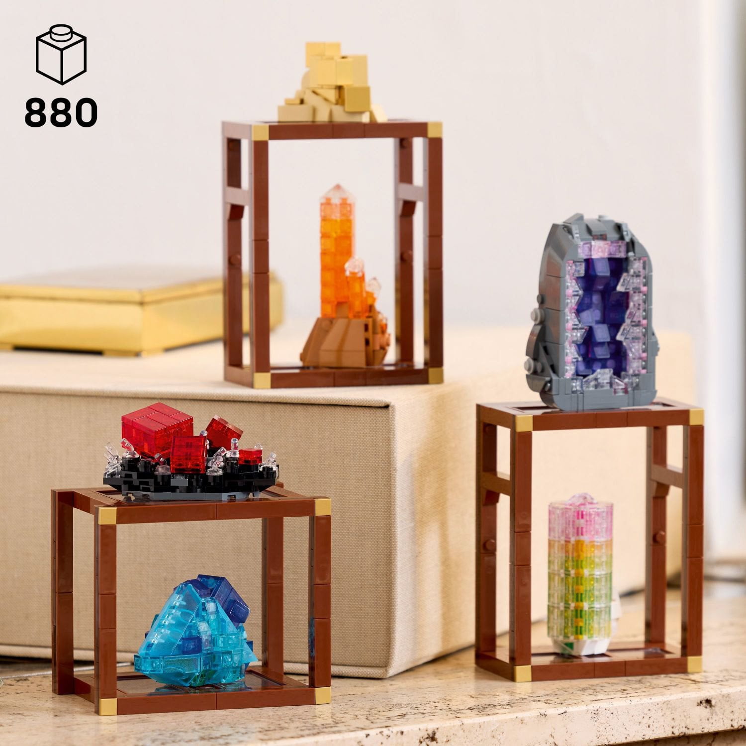 LEGO Ideas Mineral Collection Building Set for Adults, 880 pc. - Image 2