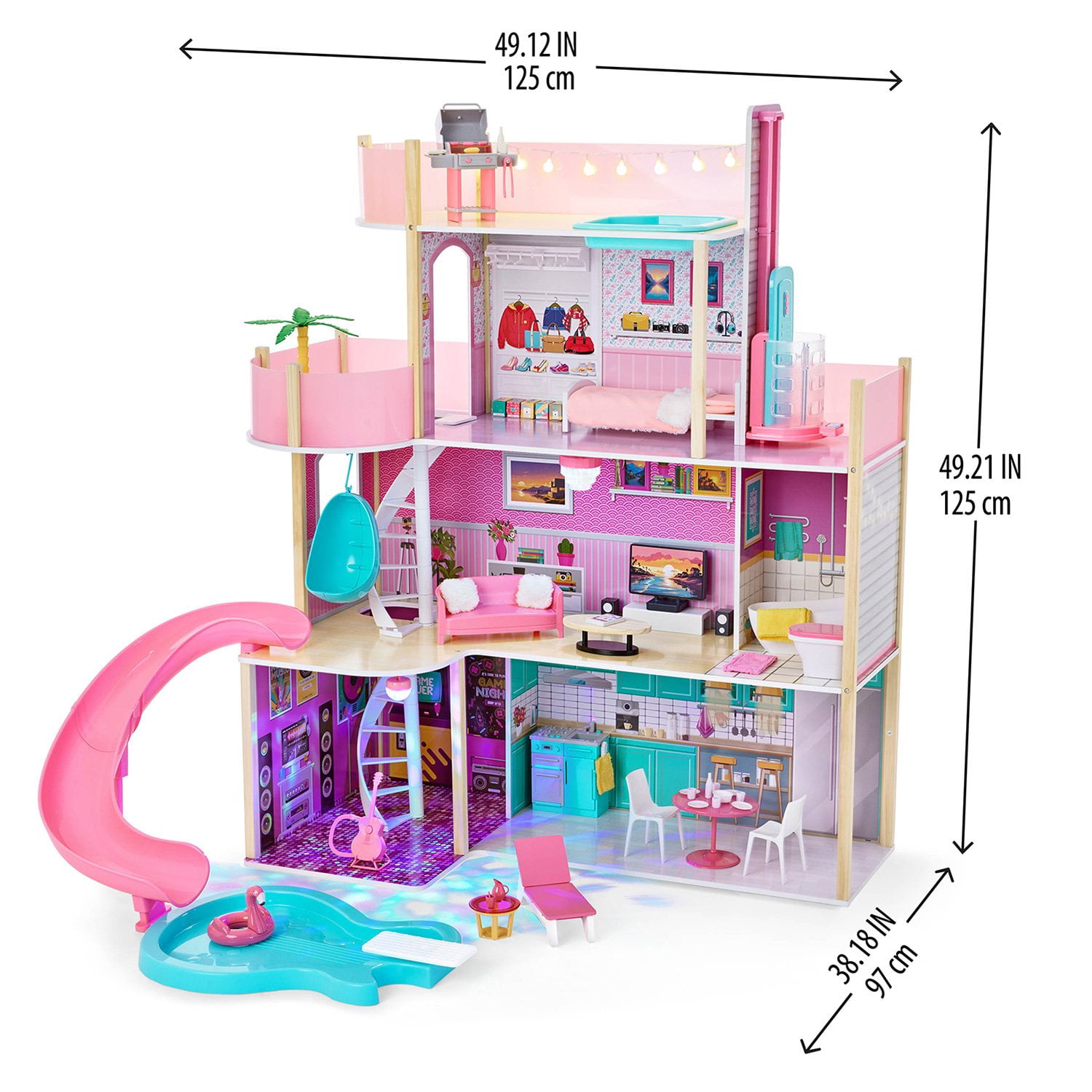 Member's Mark Paradise Cove Dollhouse - Image 16