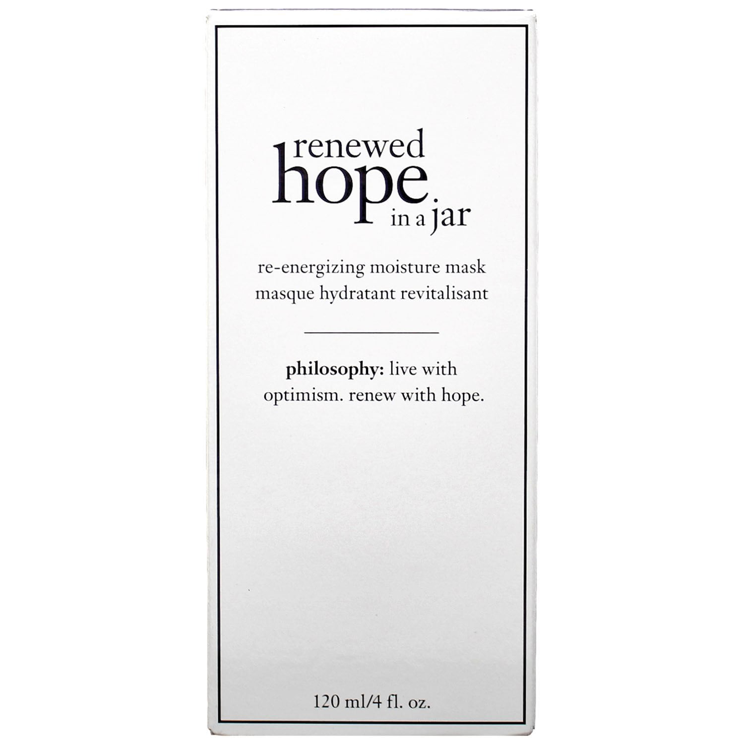 Philosophy Renewed Hope In A Jar Re-Energizing Moisture Mask, 4 fl. oz. - Image 3