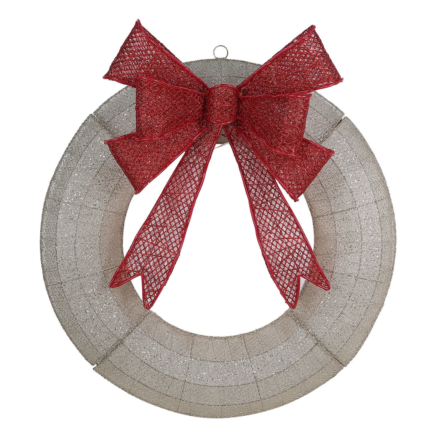 Member’s Mark 48" Pre-Lit Wreath - Image 2