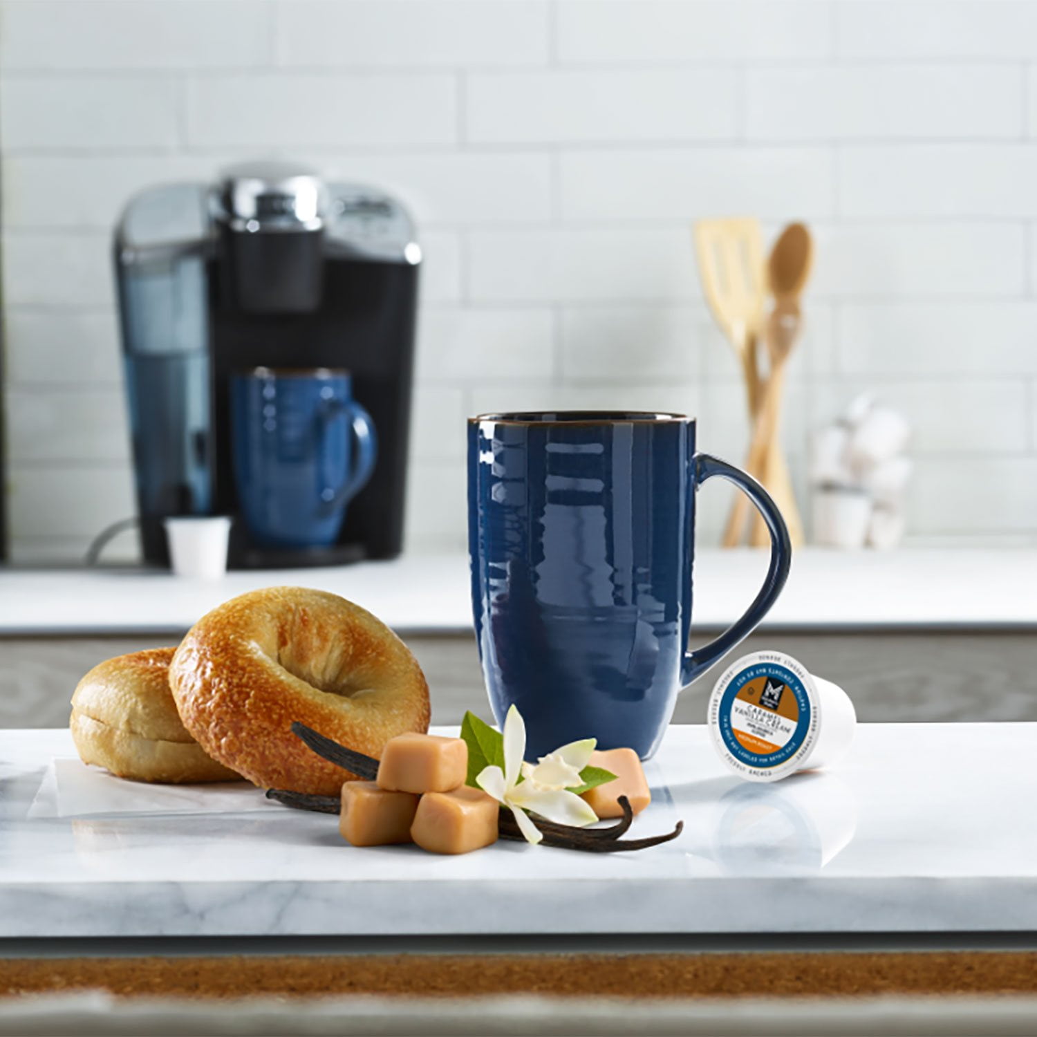 Member's Mark Medium Roast Coffee Pods, Caramel Vanilla Cream, 80 ct. - Image 3