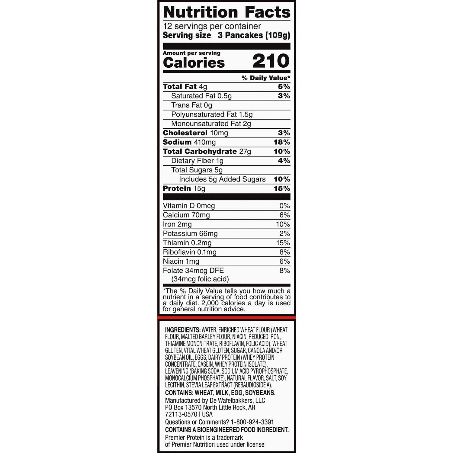 Premier Protein Pancakes, 36 ct. - Image 4