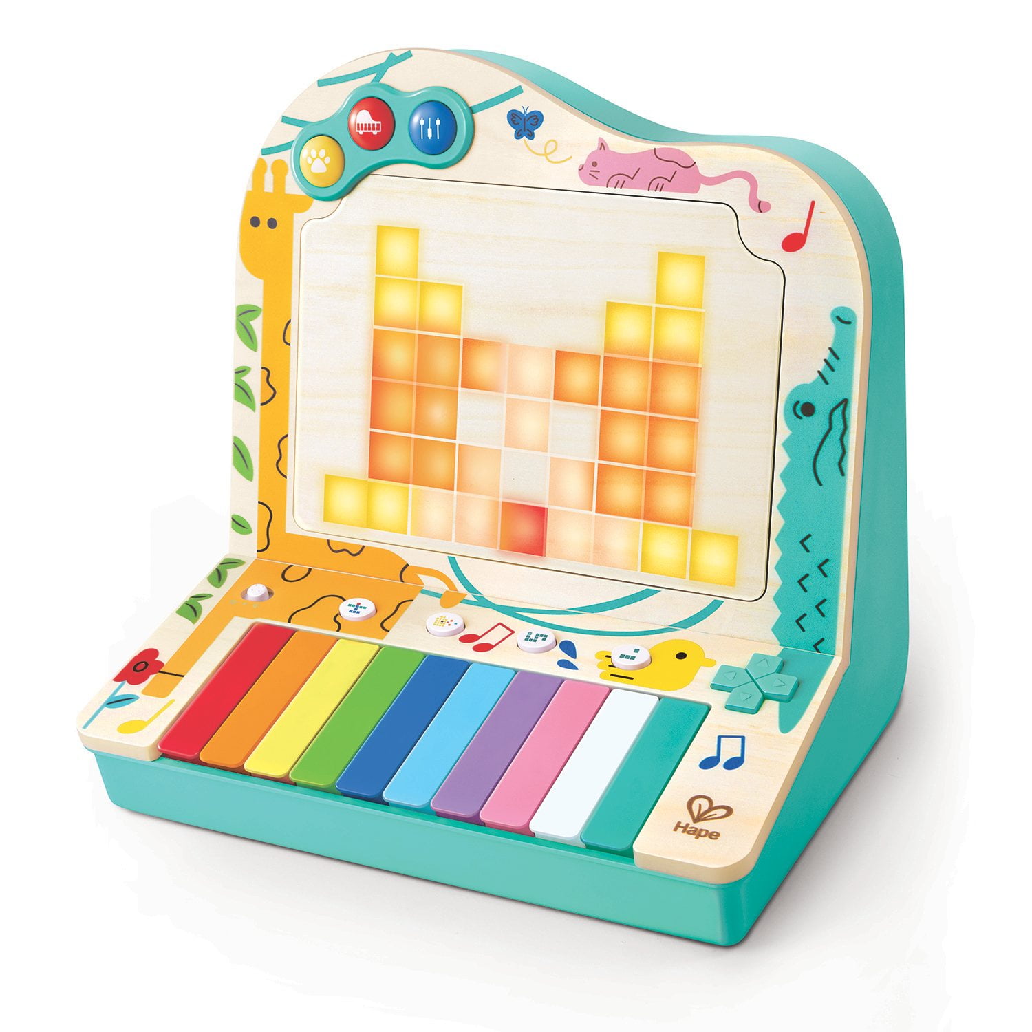 Hape Music Toys Dynamic Pixel Piano Arcade - Image 2
