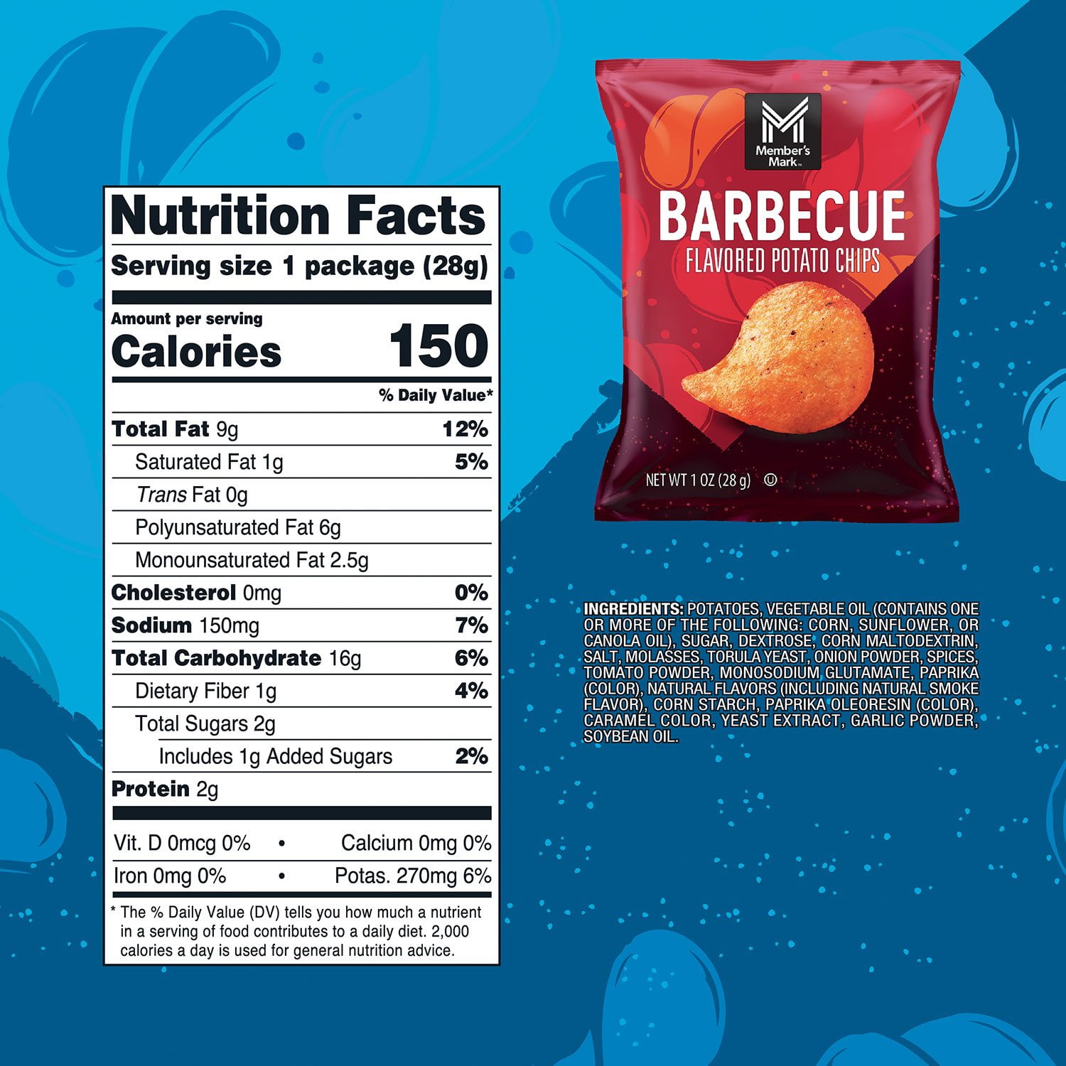 Member's Mark Variety Pack Potato Chips, 1 oz., 42 pk. - Image 3