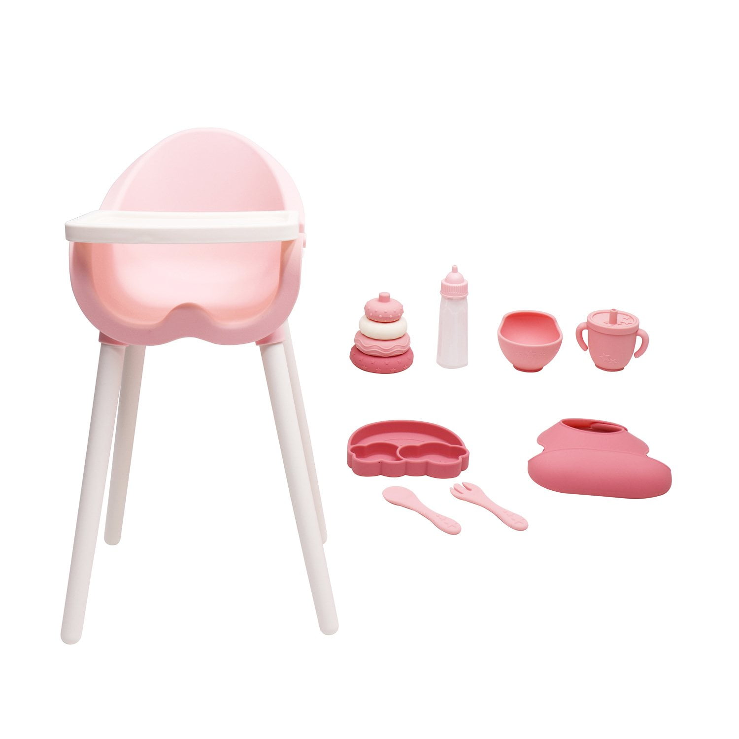 Member's Mark Baby Doll MealTime Set with Accessories - Image 4